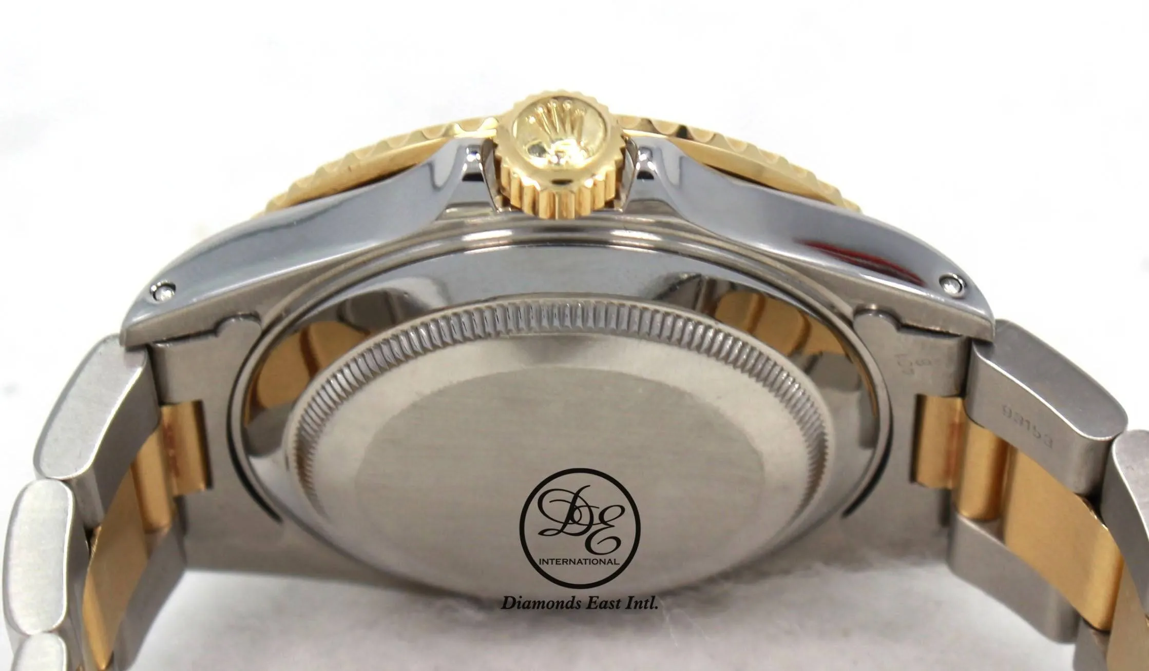 Rolex Submariner 16613 18k Yellow Gold/SS Blue Sapphires & Diamonds Dial