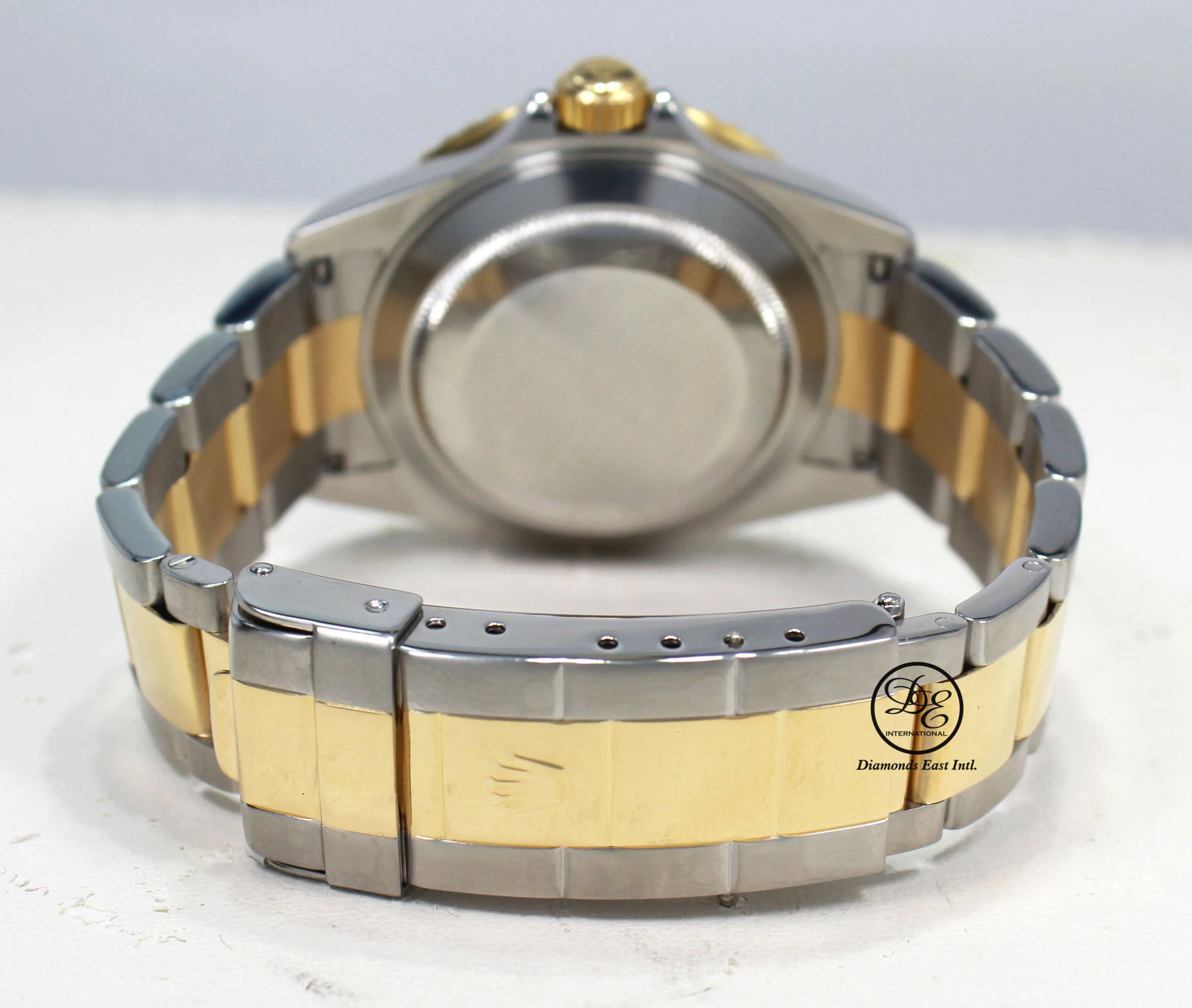 Rolex Submariner 16613 18k Yellow Gold/SS FACTORY SERTI Sapphires/Diamonds BOX/PAPERS