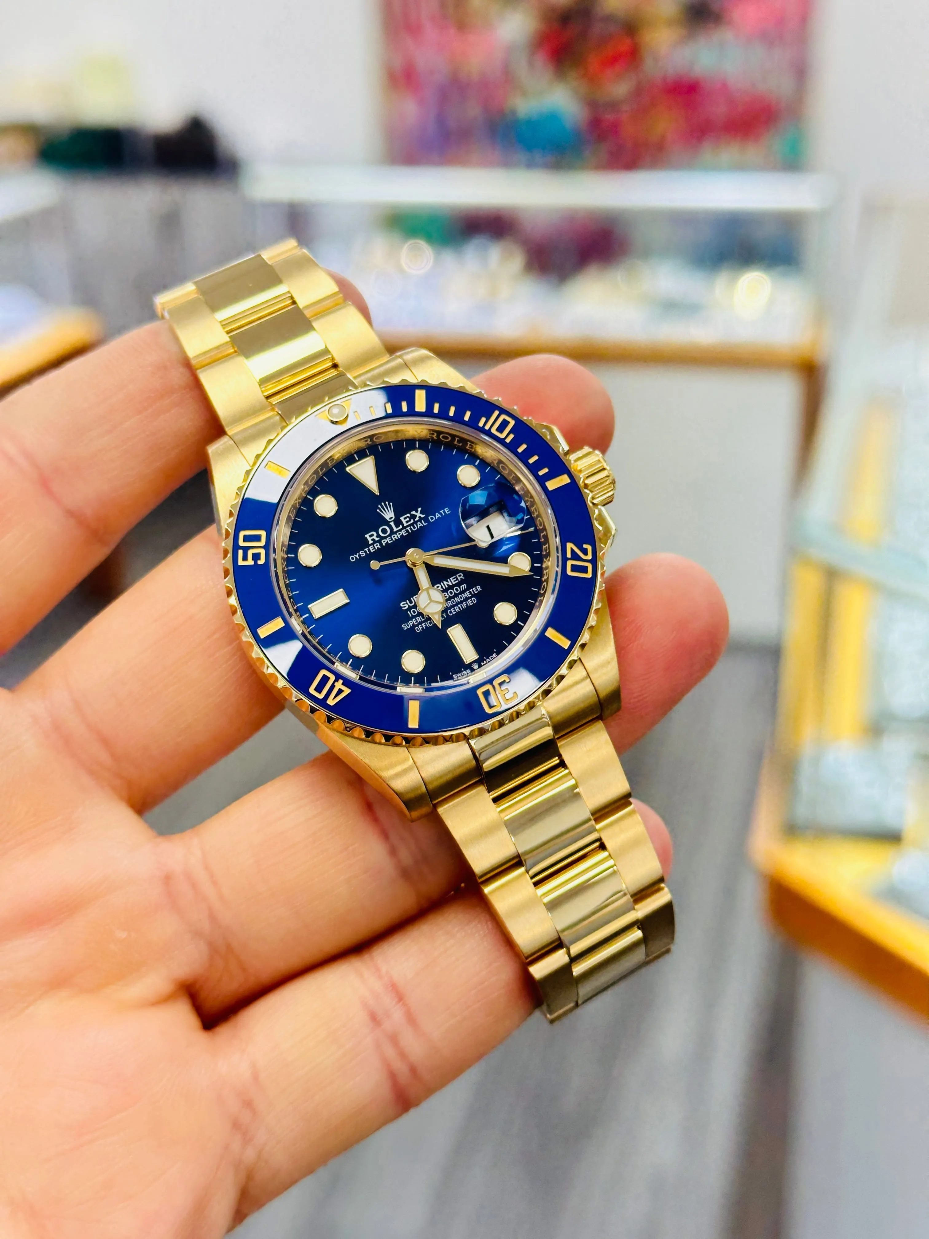 Rolex Submariner 41 Date 126618LB Box and Papers