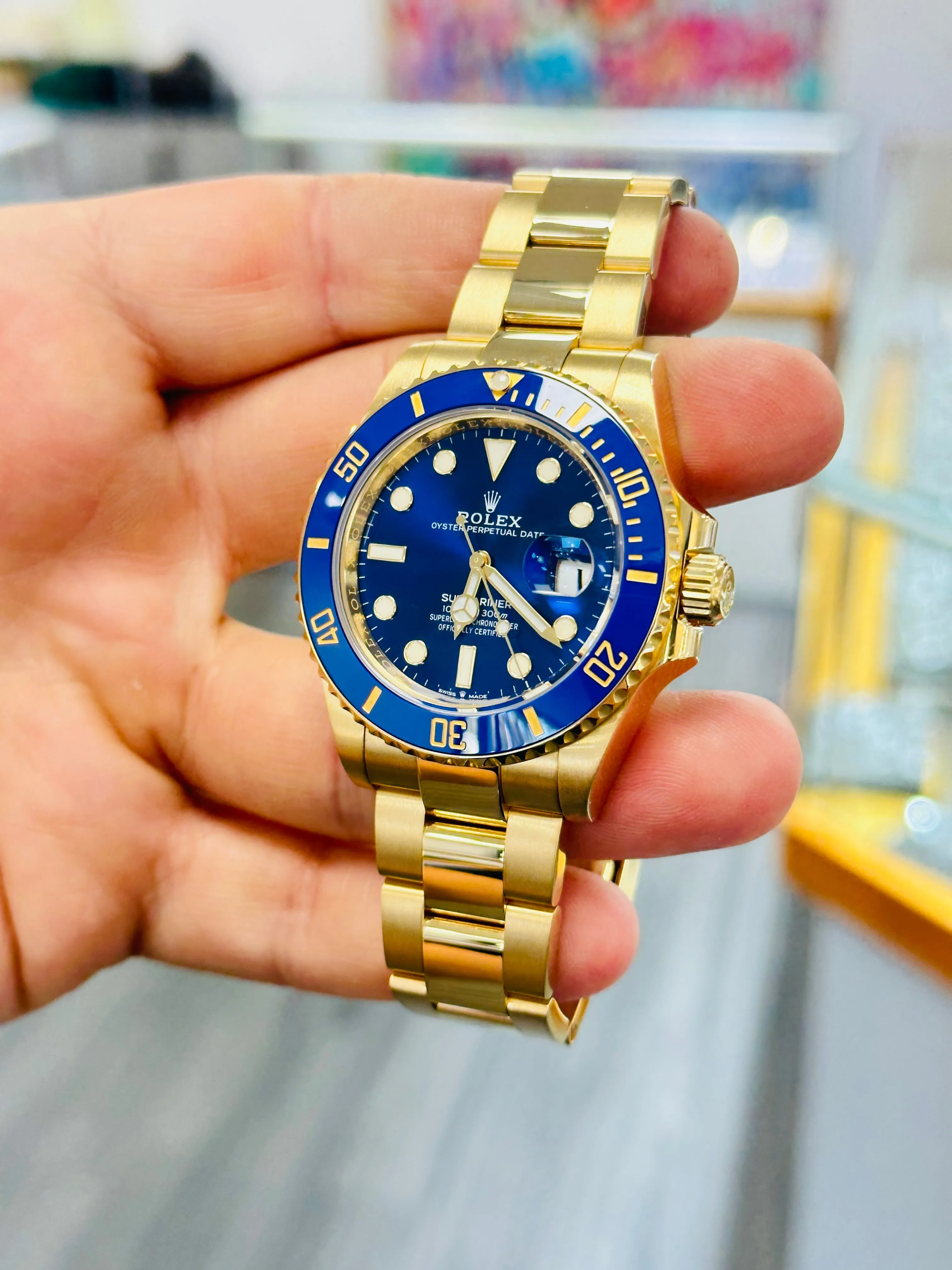 Rolex Submariner 41 Date 126618LB Box and Papers
