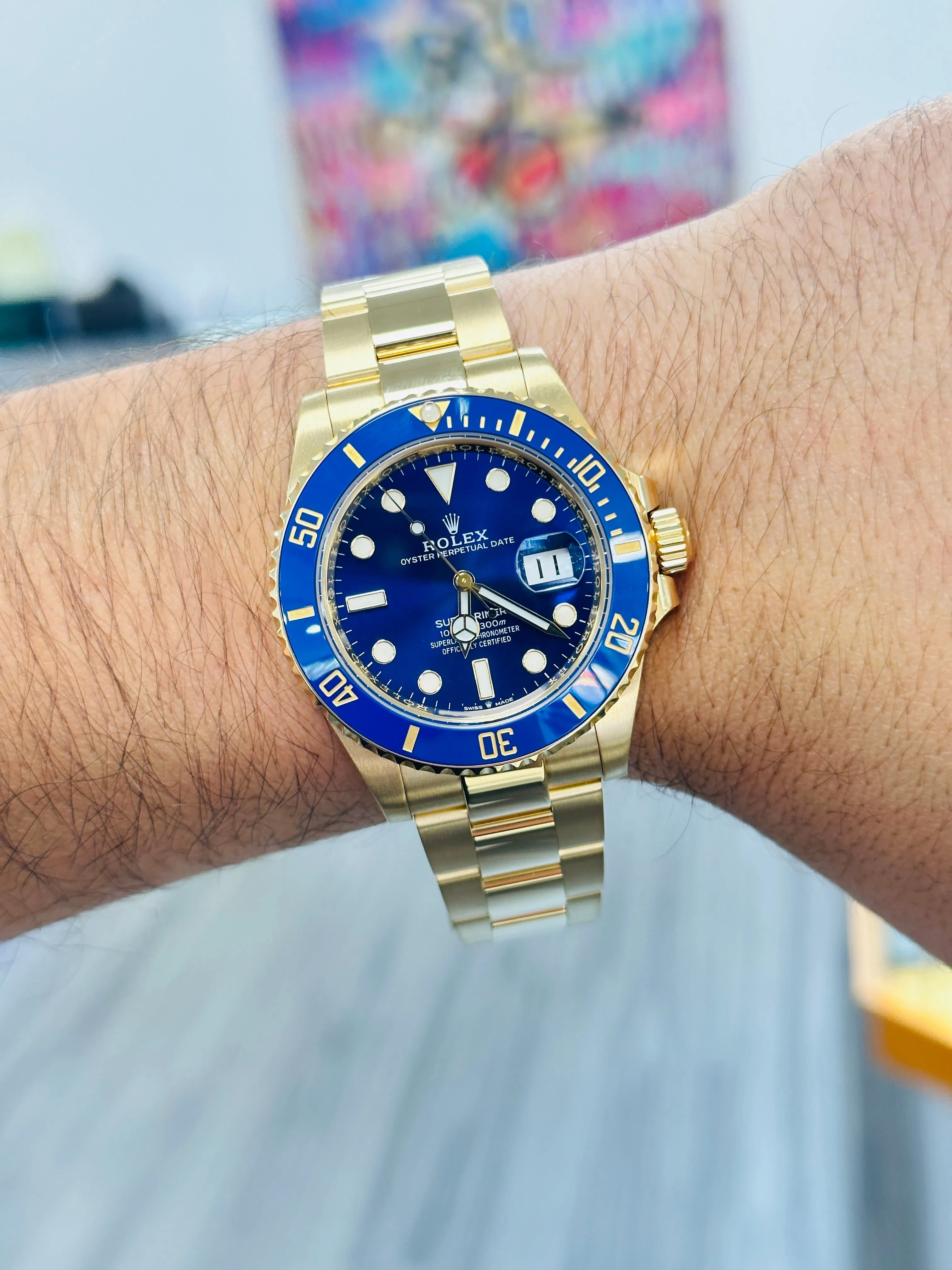 Rolex Submariner 41 Date 126618LB Box and Papers