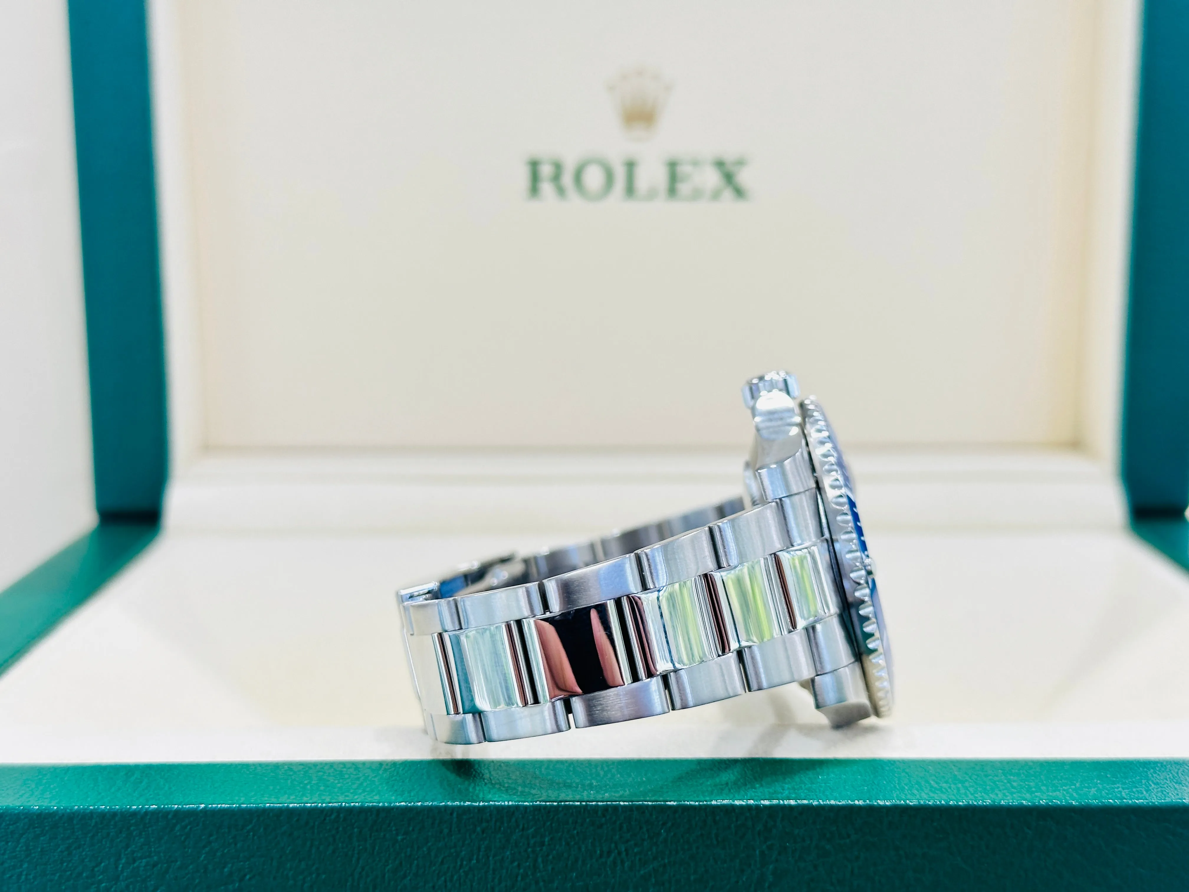Rolex Submariner Date 116610LN Custom Blue Bezel Insert PreOwned