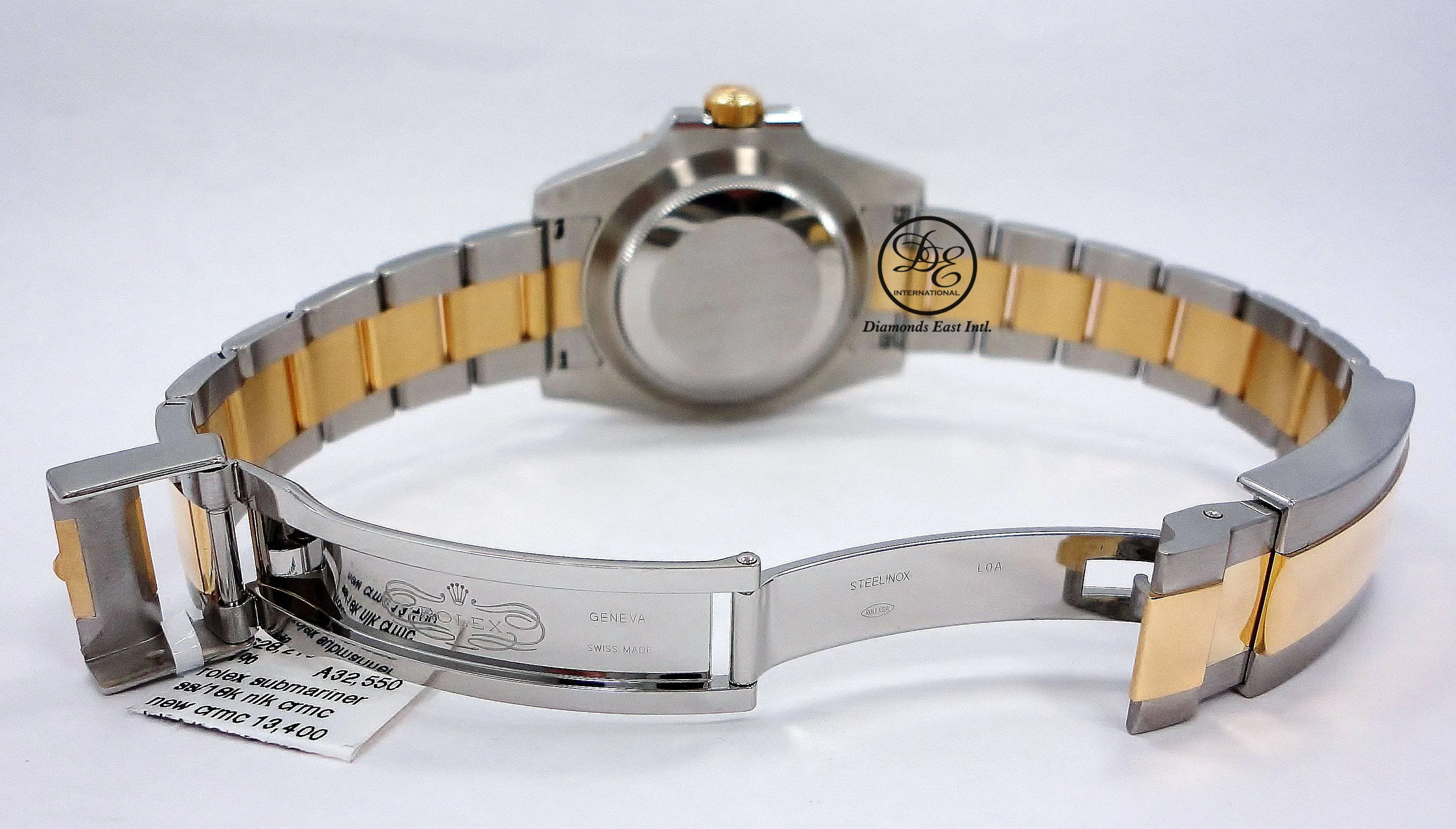 Rolex Submariner Date 116613LN Oyster Perpetual 18k Yellow Gold/ SS Black Ceramic