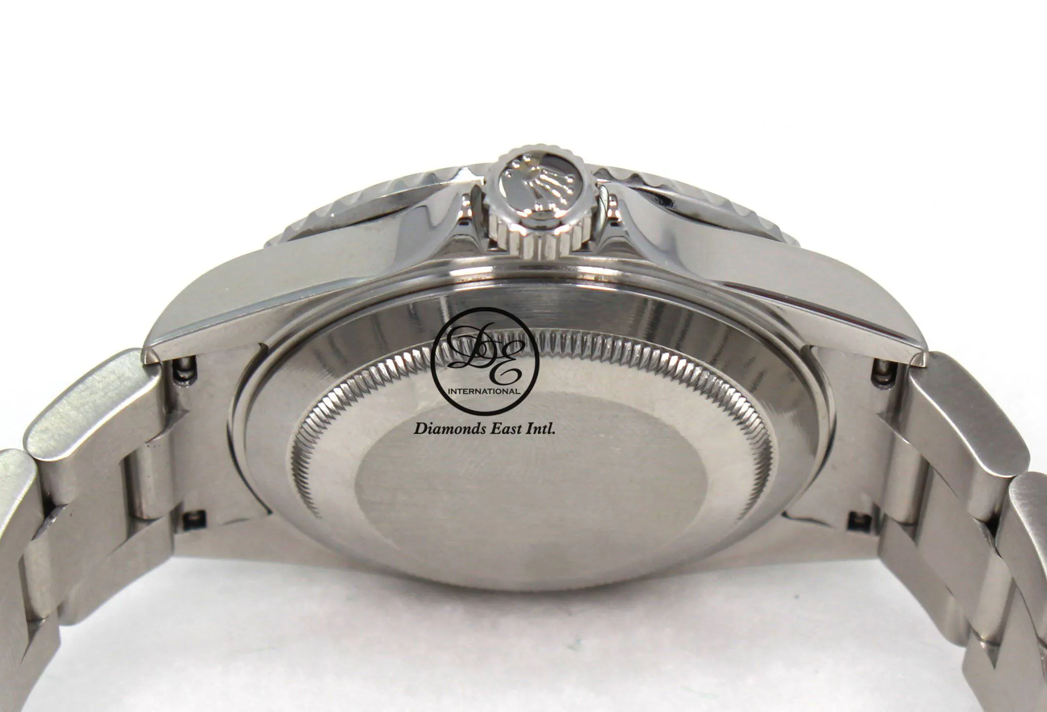 ROLEX Submariner Date 16610 NO HOLES IN CASE Oyster SS Black Dial Watch