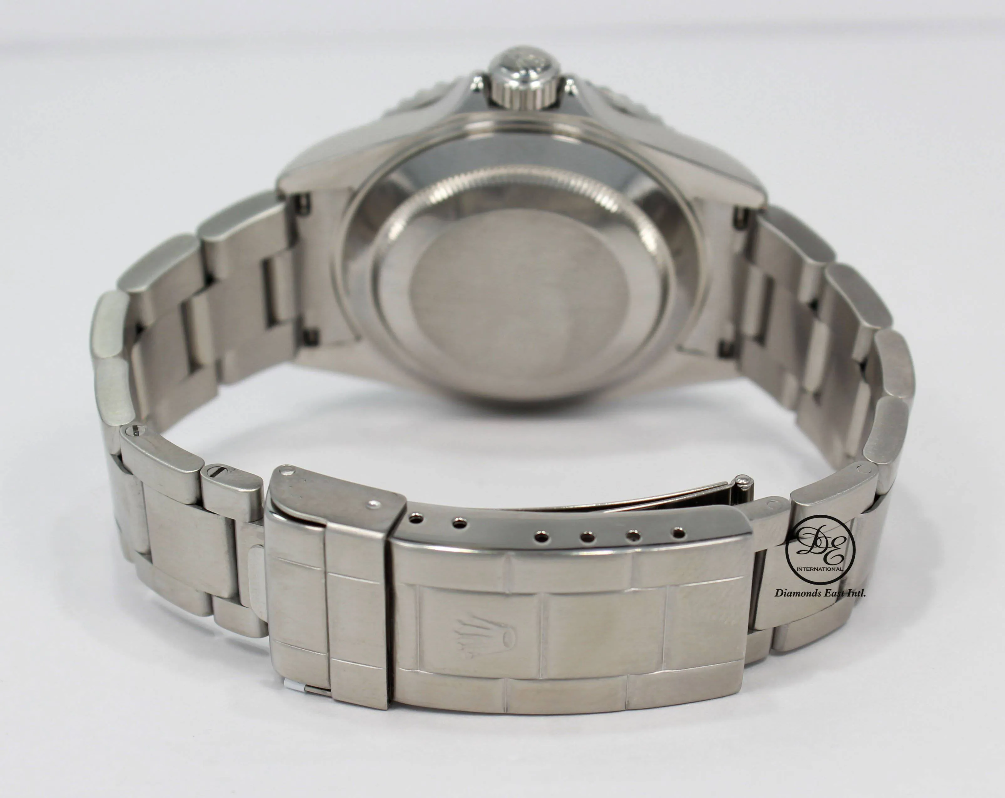 ROLEX Submariner Date 16610 NO HOLES IN CASE Oyster SS Black Dial Watch