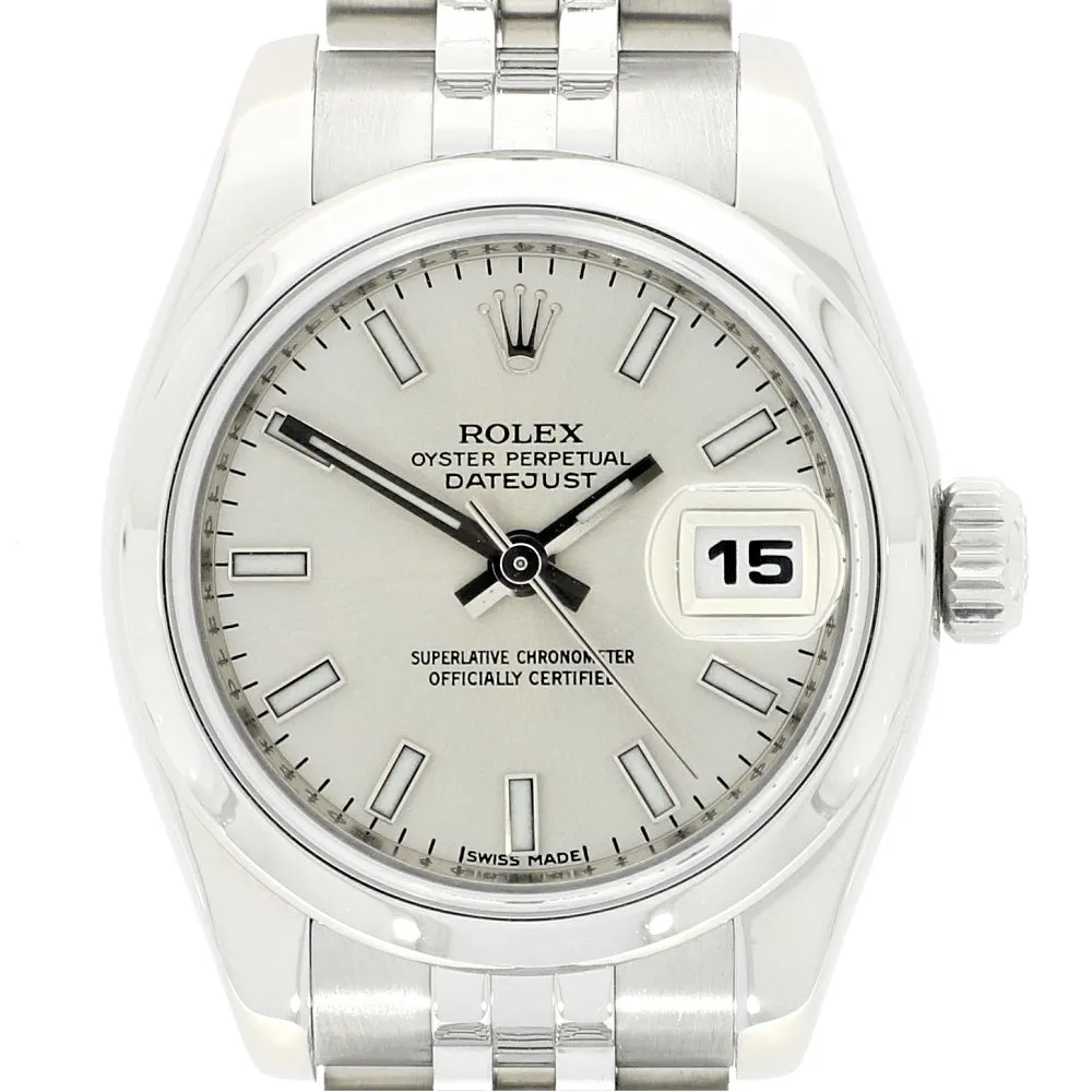 Rolex Watch 179160 Lady Datejust Oyster Perpetual Pre Owned RW0463 Papers (2007)