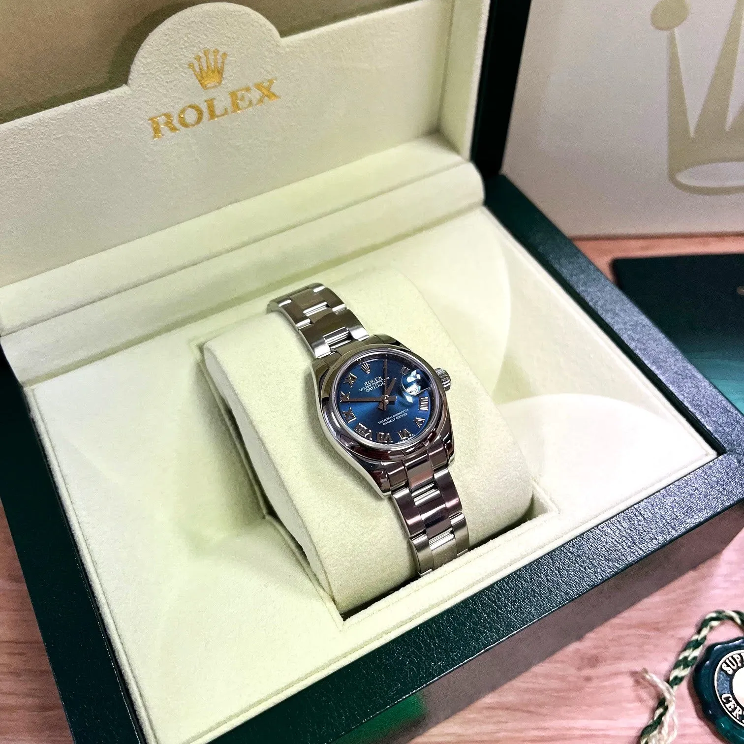 Rolex Watch Pre Owned Oyster Perpetual Lady Datejust 179160 RW0629 Papers (2016)