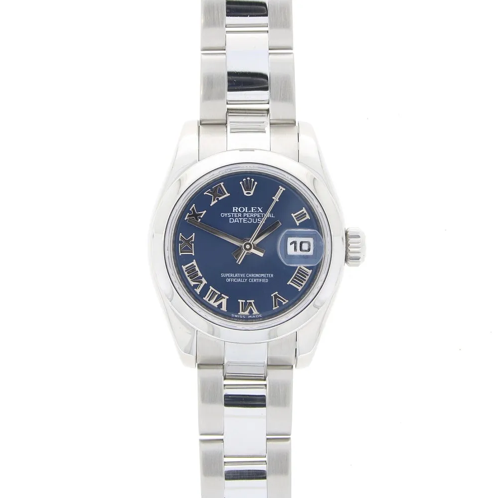 Rolex Watch Pre Owned Oyster Perpetual Lady Datejust 179160 RW0629 Papers (2016)