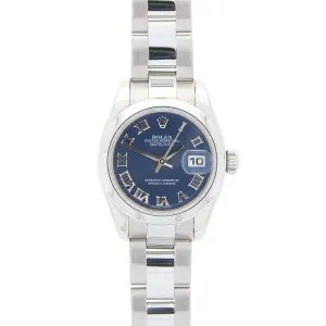 Rolex Watch Pre Owned Oyster Perpetual Lady Datejust 179160 RW0629 Papers (2016)
