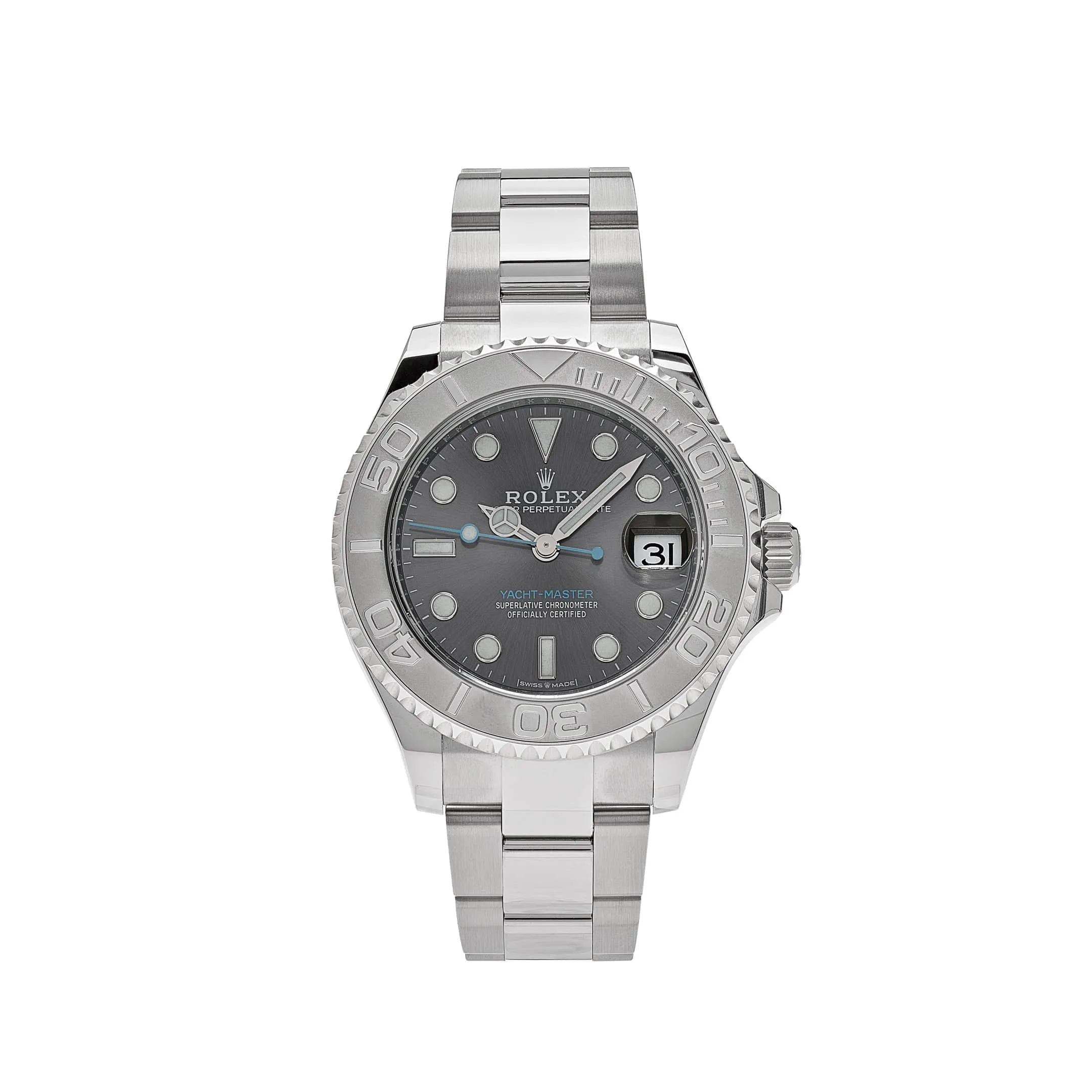 Rolex Yacht-Master 37 268622 Stainless Steel/Platinum Rhodium Dial (2022)