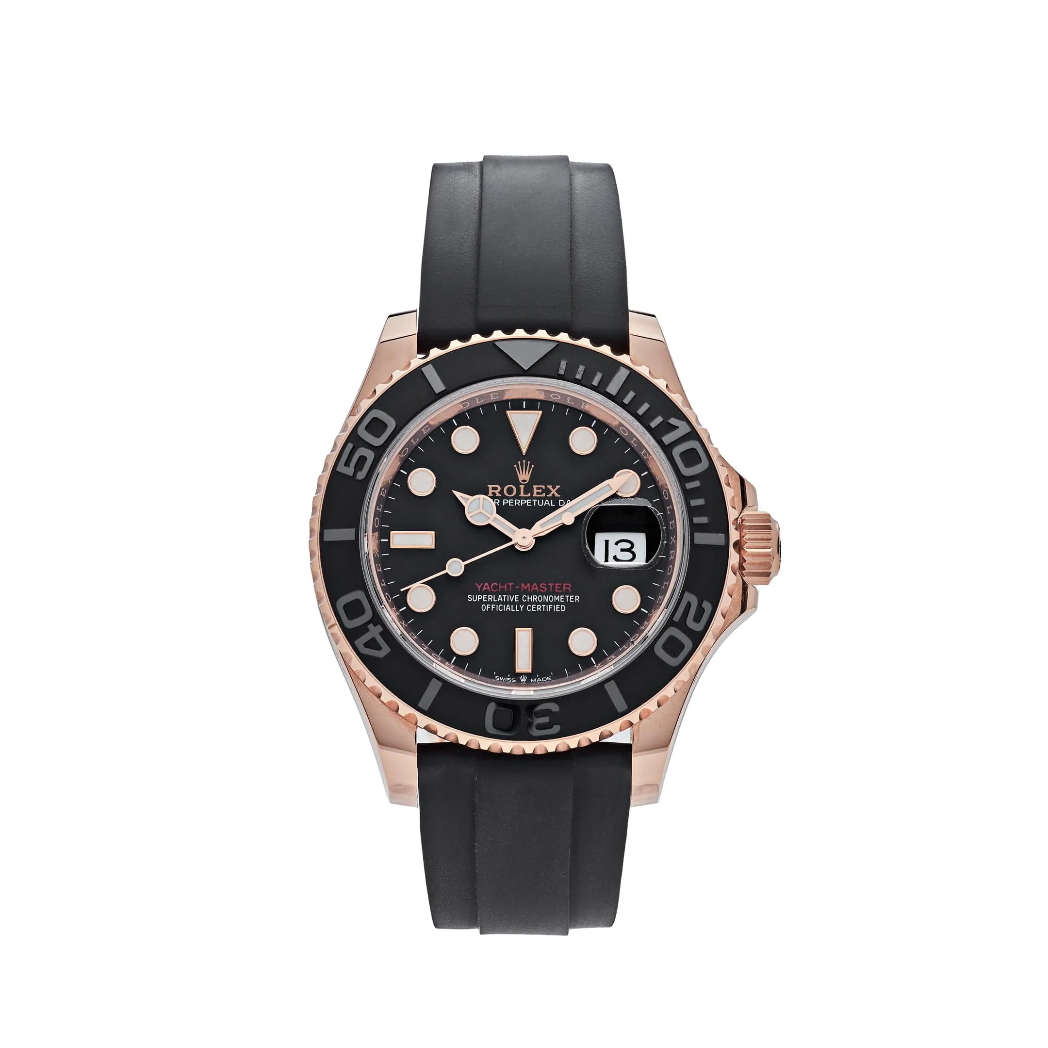 Rolex Yacht-Master 40 126655 Rose Gold Black Dial (2023)