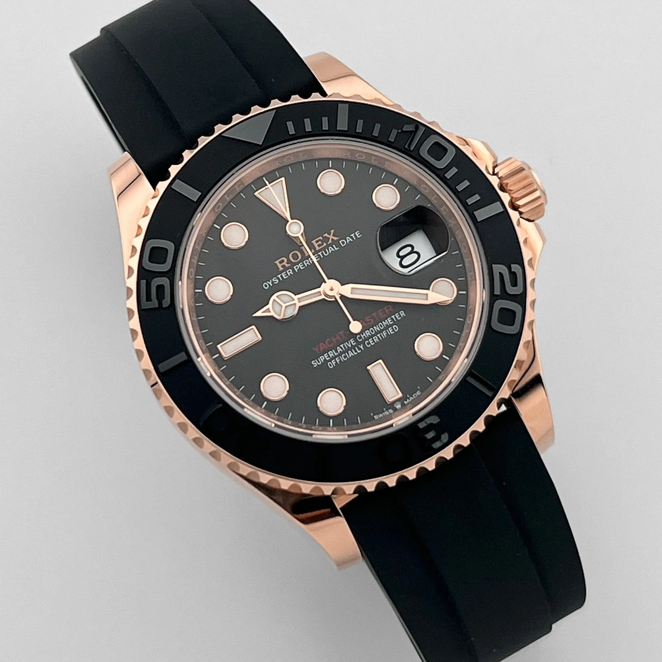 Rolex Yacht-Master 40 126655 Rose Gold Black Dial (2023)