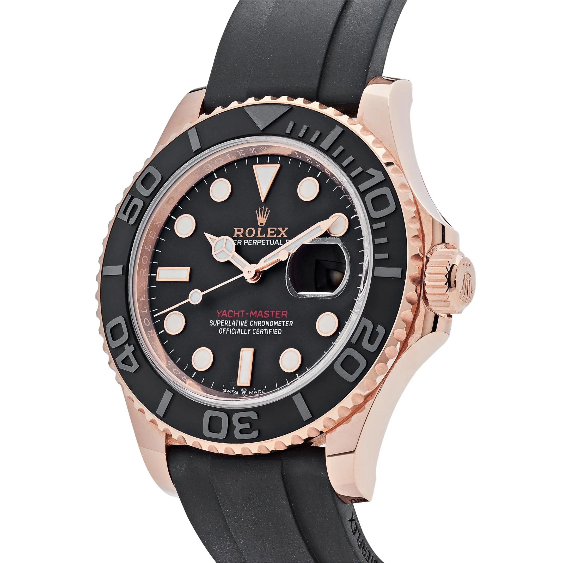 Rolex Yacht-Master 40 126655 Rose Gold Black Dial (2023)