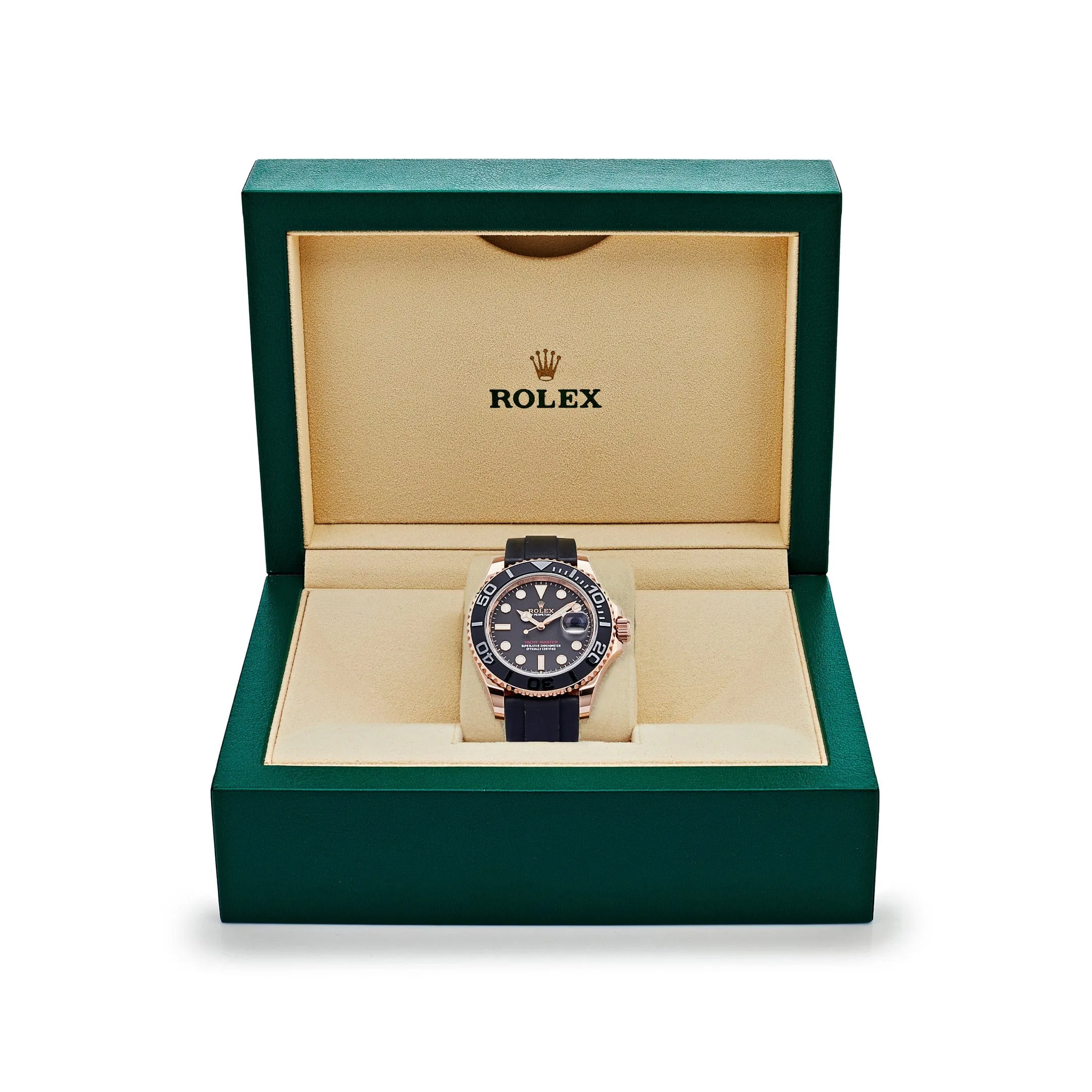 Rolex Yacht-Master 40 126655 Rose Gold Black Dial (2023)