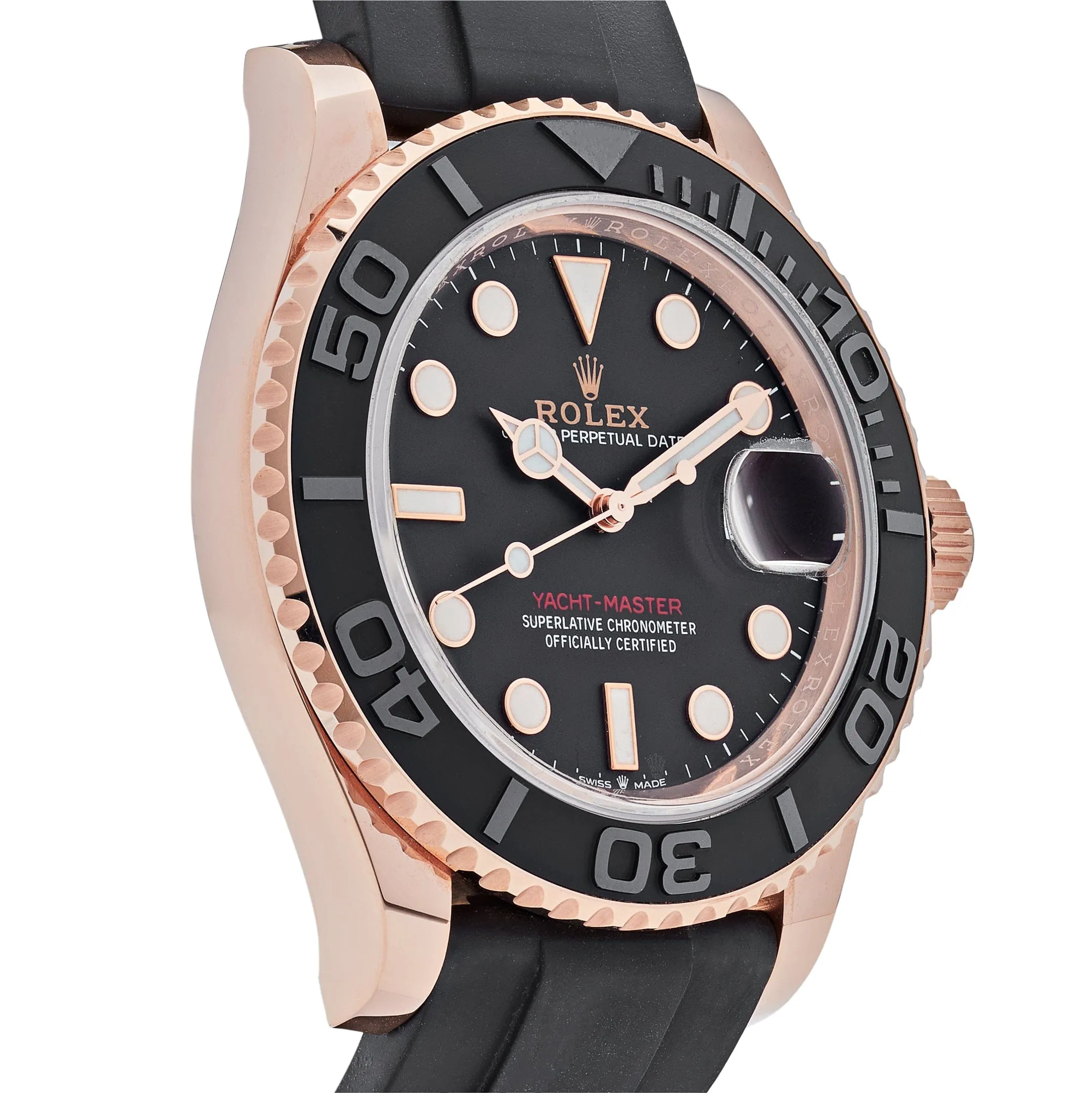 Rolex Yacht-Master 40 126655 Rose Gold Black Dial (2023)