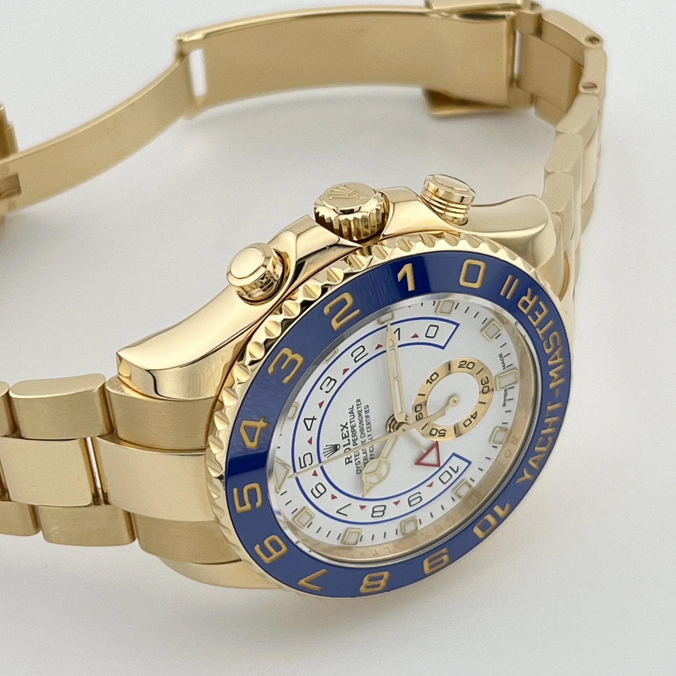Rolex Yacht-Master II 116688 Yellow Gold White Dial (2017)