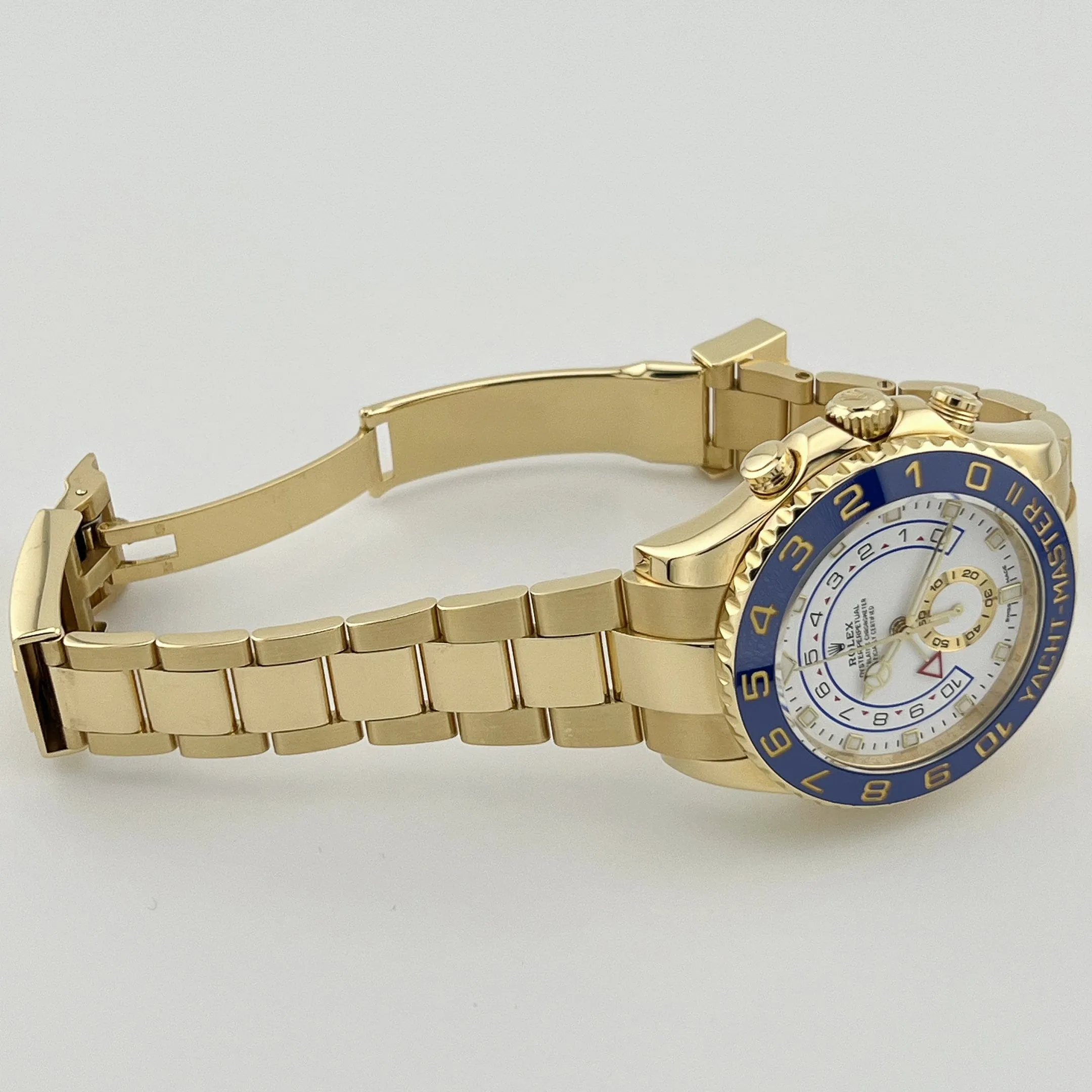 Rolex Yacht-Master II 116688 Yellow Gold White Dial (2017)