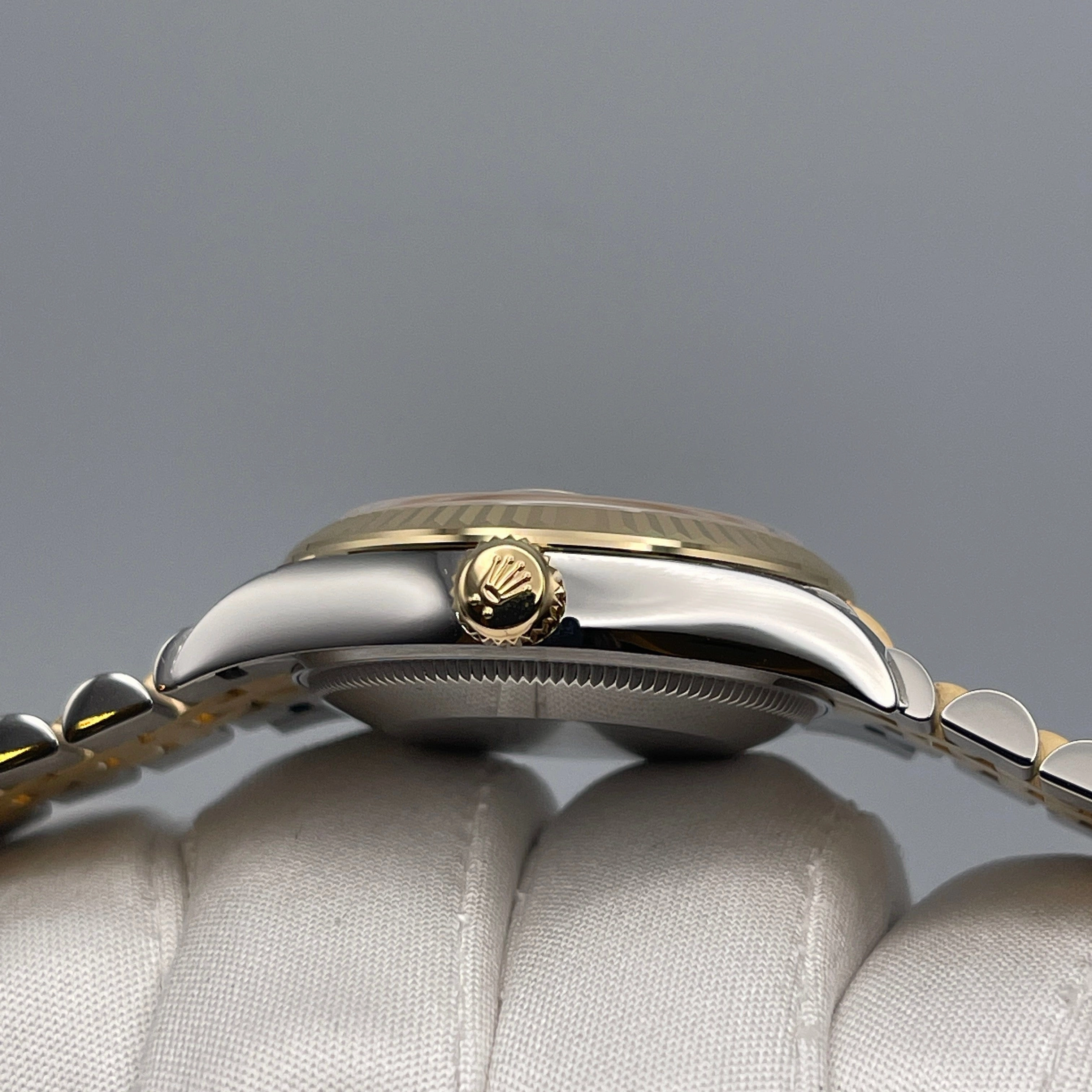 Rolex Datejust 31 278273 'Ladies' Yellow Gold Stainless Steel Silver Dial