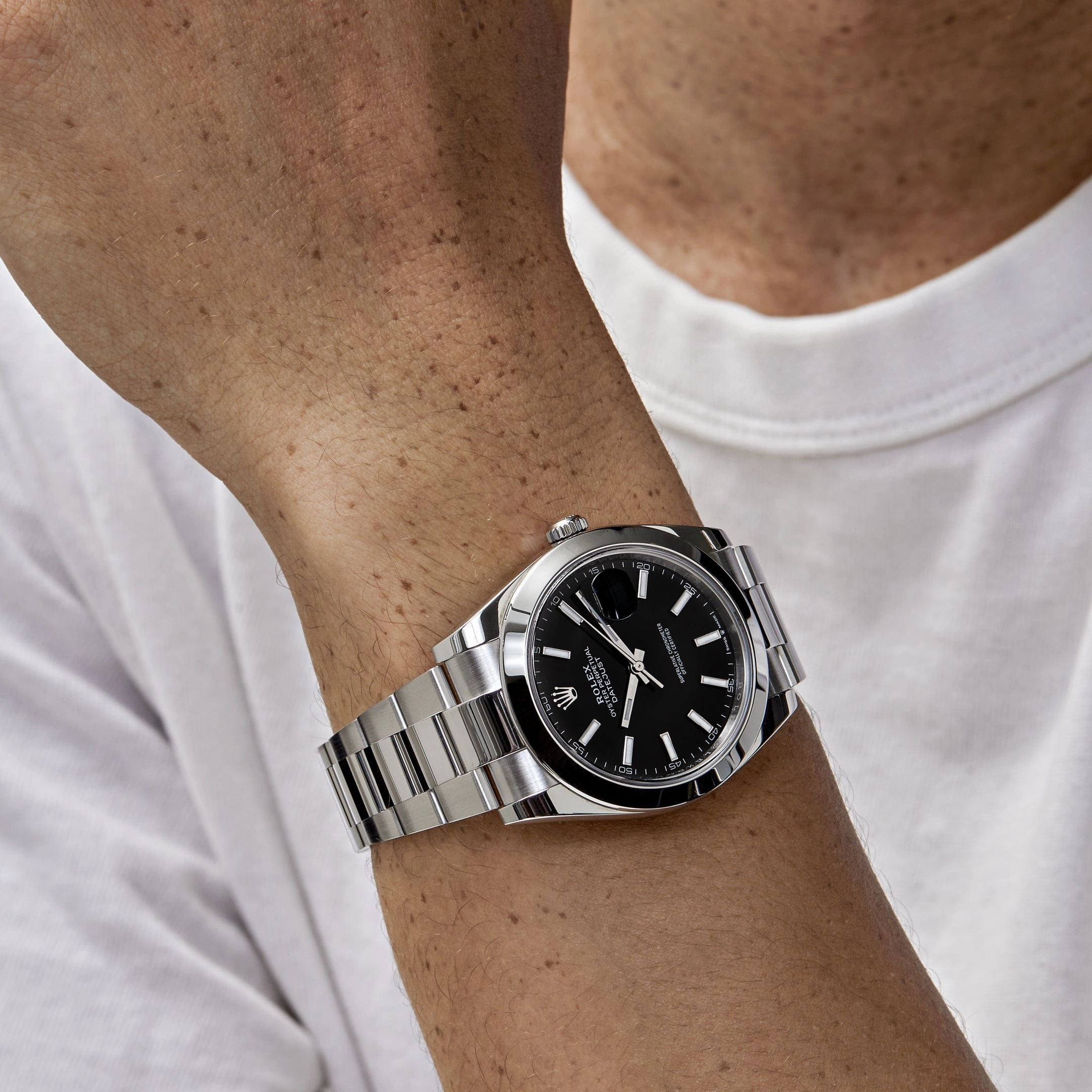 Rolex Datejust 41 126300 Stainless Steel Black Dial Oyster