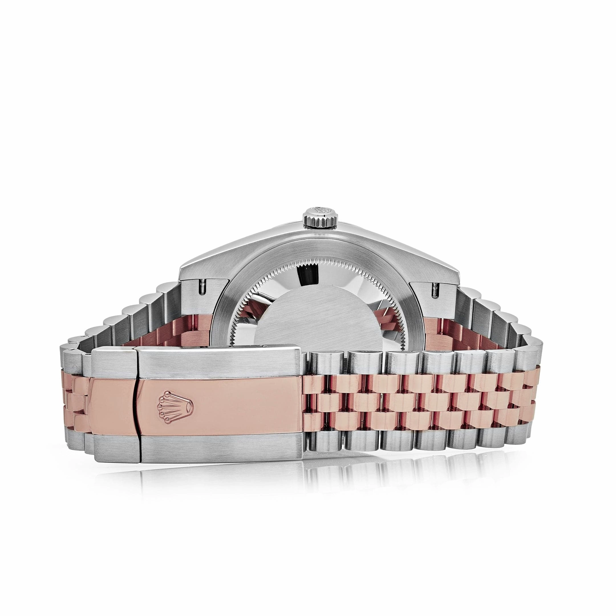 Rolex Datejust 41 126331 Rose Gold Stainless Steel Rhodium Slate Fluted Motif Dial Jubilee (2023)