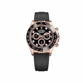 Rolex Daytona 116515LN Rose Gold Black Diamond Dial