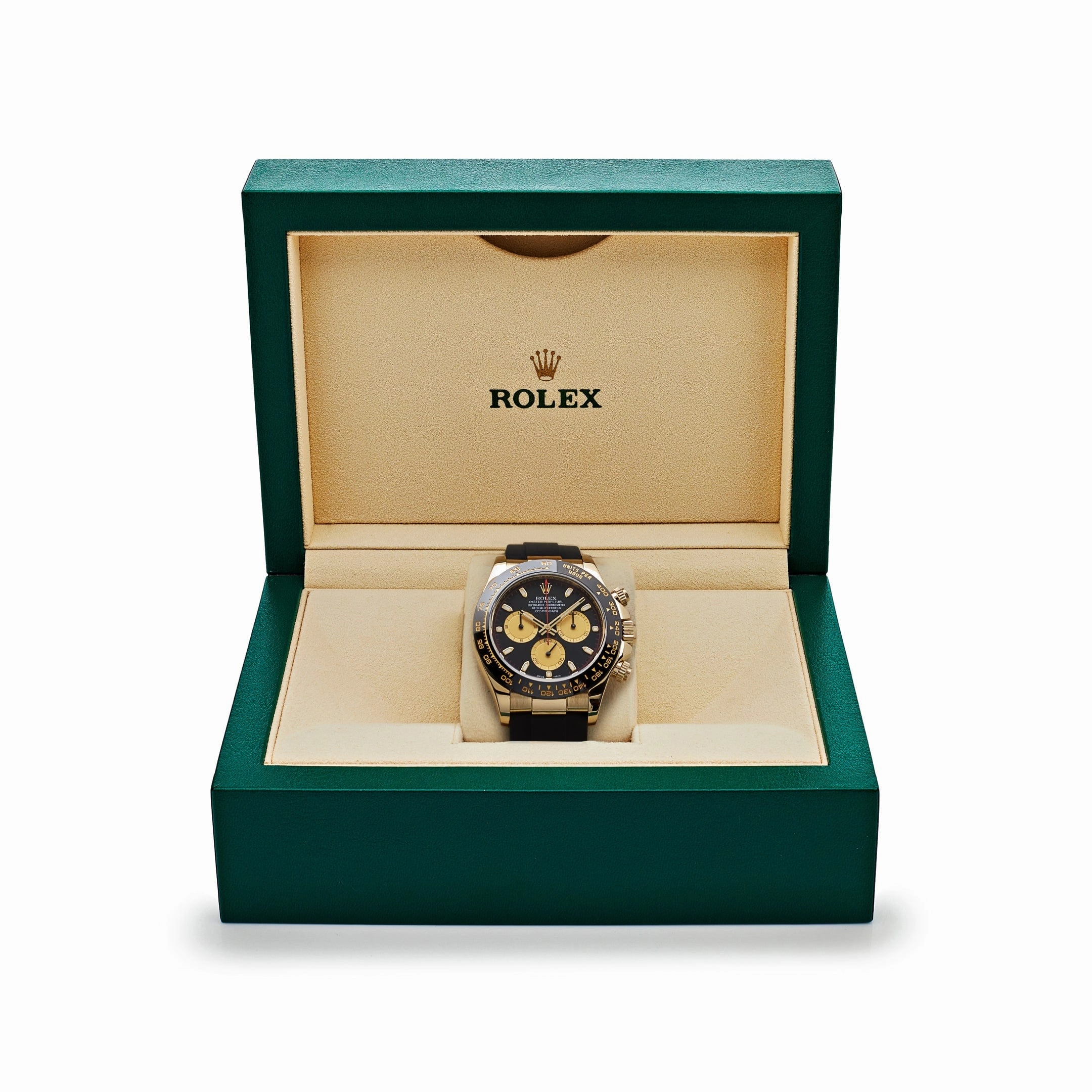 Rolex Daytona 116518LN 'Paul Newman' Yellow Gold Black Dial (2017)