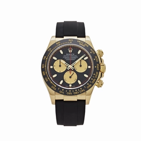 Rolex Daytona 116518LN 'Paul Newman' Yellow Gold Black Dial (2017)
