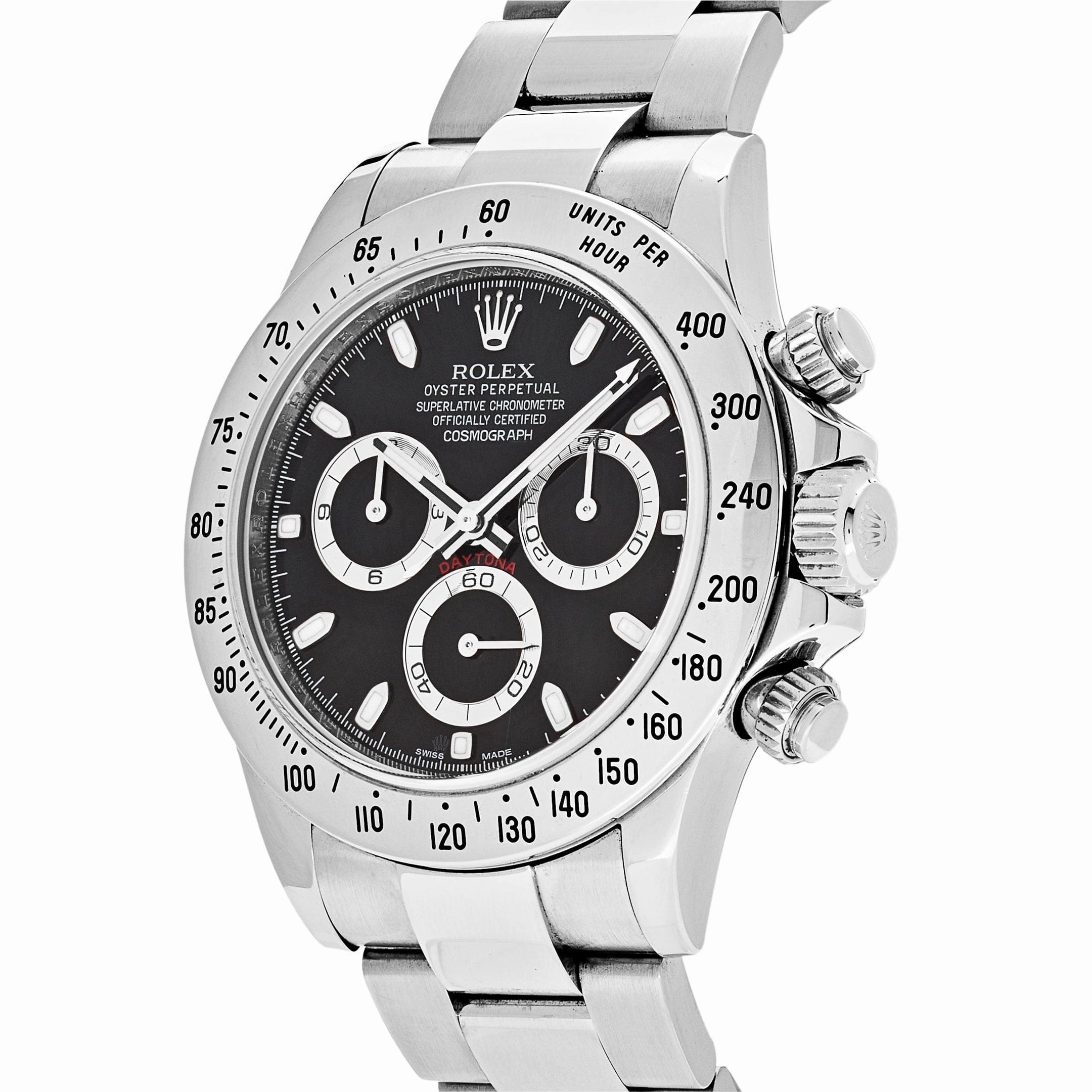 Rolex Daytona 116520 Stainless Steel Black APH Dial
