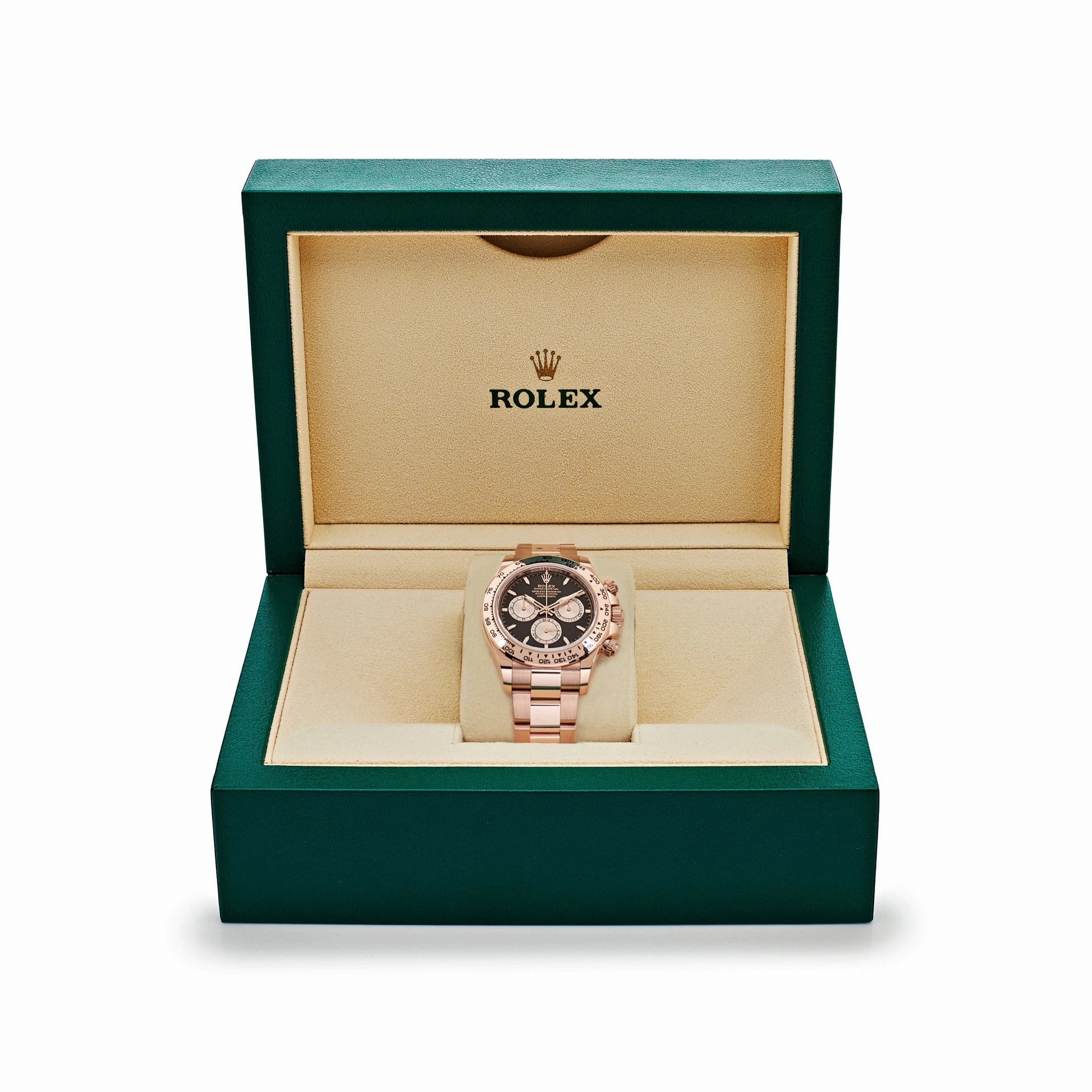 Rolex Daytona 126505 Rose Gold Bright Black Dial (2024)