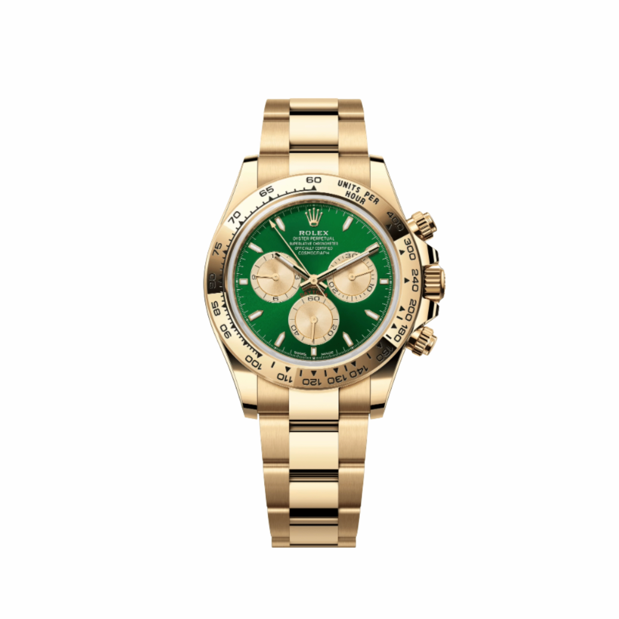 Rolex Daytona 126508 Yellow Gold Green Dial (2025)
