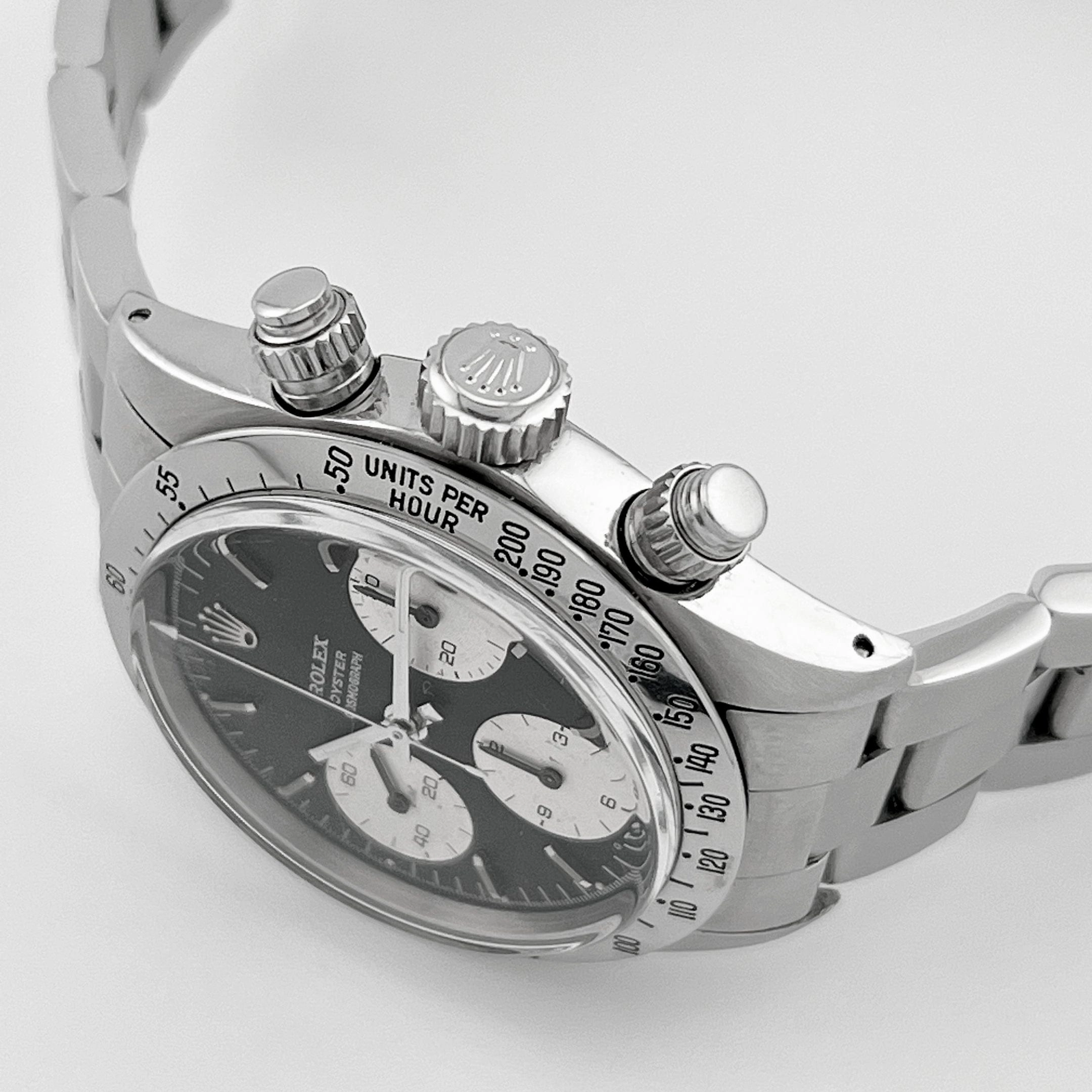 Rolex Daytona 6265 Stainless Steel Black Dial (1975)