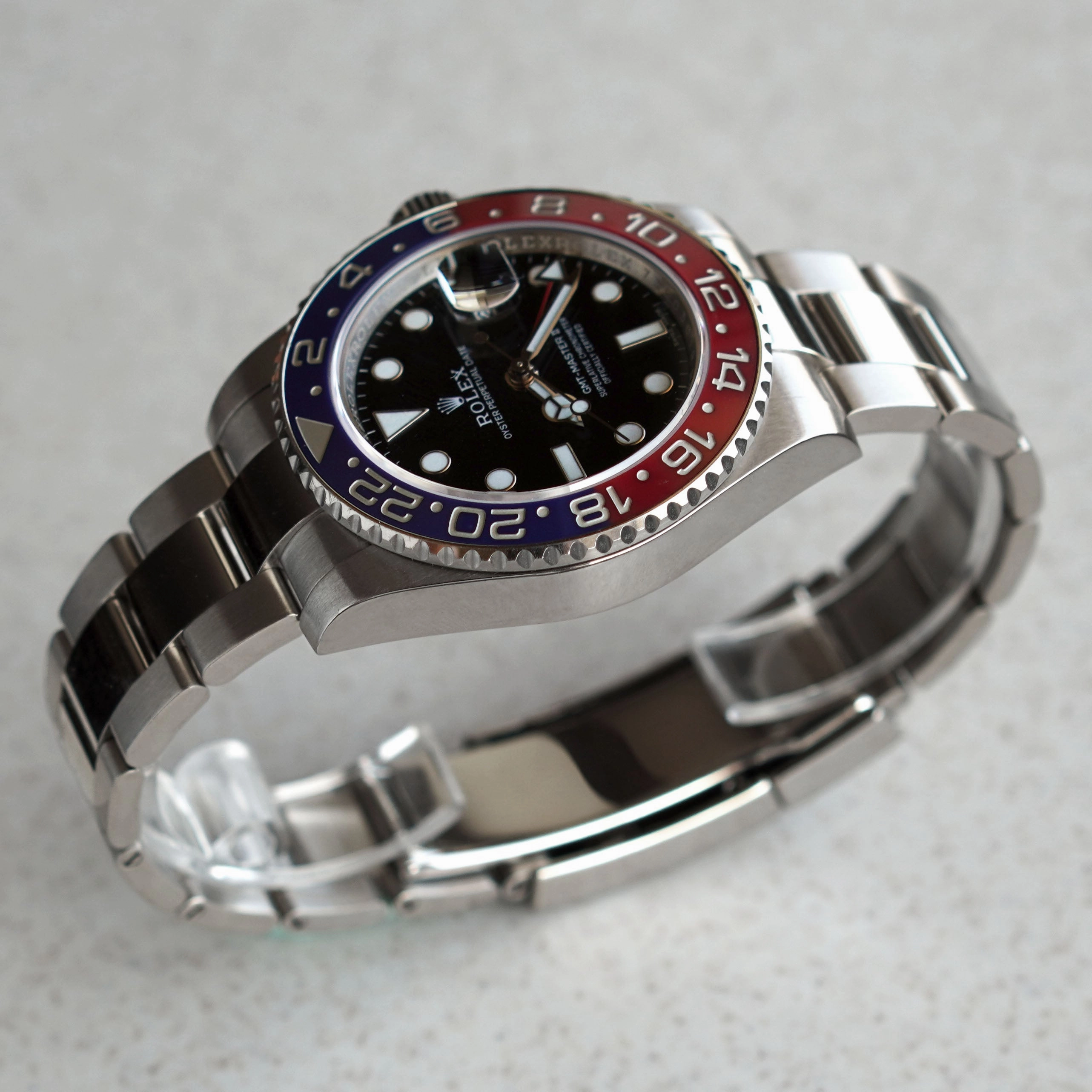 Rolex GMT Master II "Pepsi", White Gold
