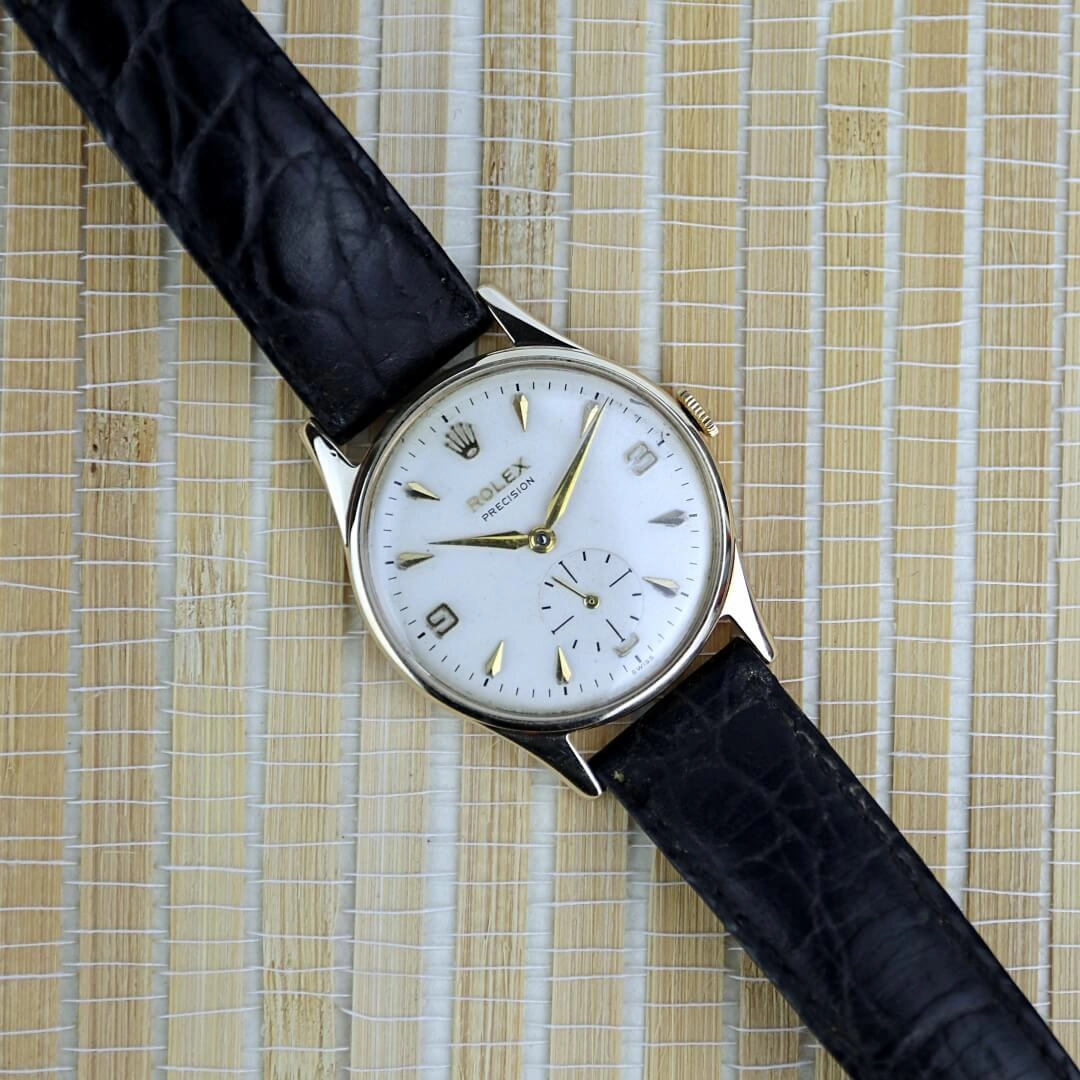 Rolex Precision 9k Gold, 1950