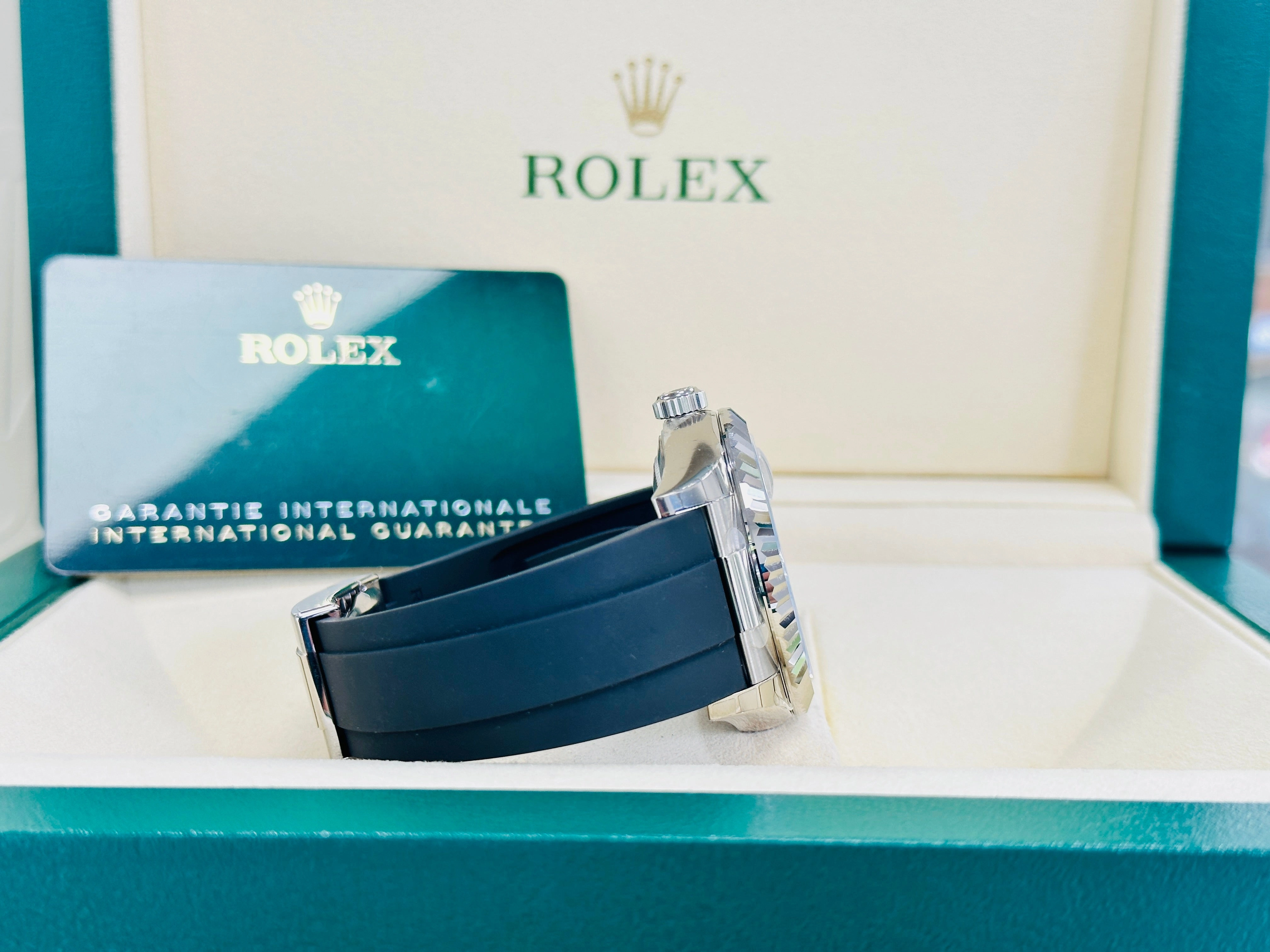 Rolex Sky-Dweller 336239 Oyster Flex 18K White Gold Box and Papers UNWORN