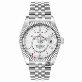 Rolex Sky-Dweller White Jubilee Bracelet 326934 Box and Papers Unworn