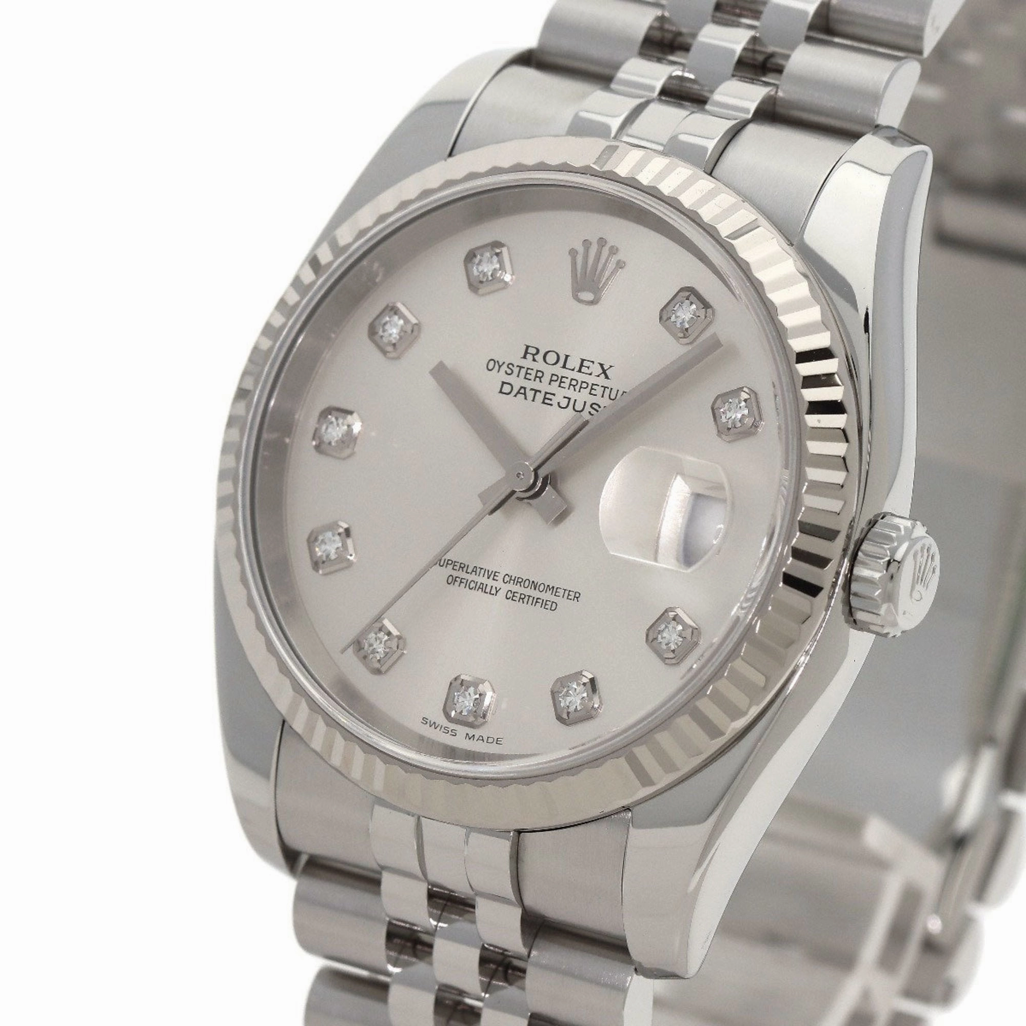Rolex Stainless Steel Wristwatch (Pre-Owned)