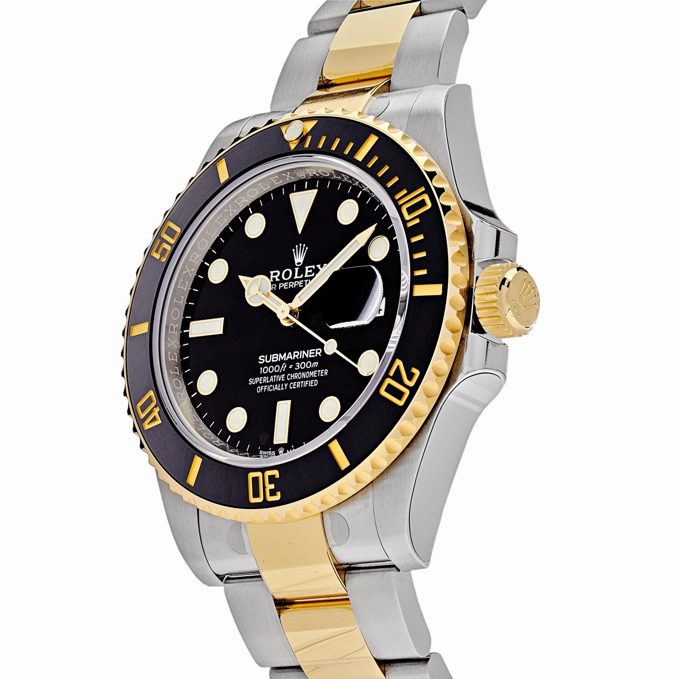 Rolex Submariner Date 126613LN Stainless Steel Yellow Gold Black Dial (2024)