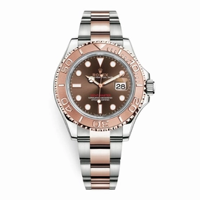 Rolex Yachtmaster 40mm - Ref: 116621 - Chocolate Dial, Two Tone Stainless Steel & 18K Rose Gold Oyster Bracelet Men's Watch