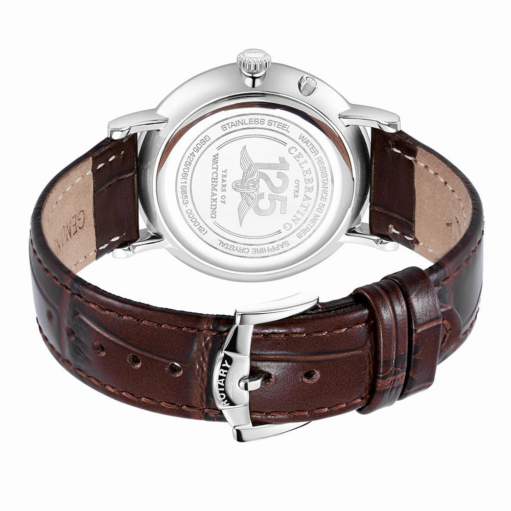 Rotary Moonphase Dress Mens Watch GS05425/06