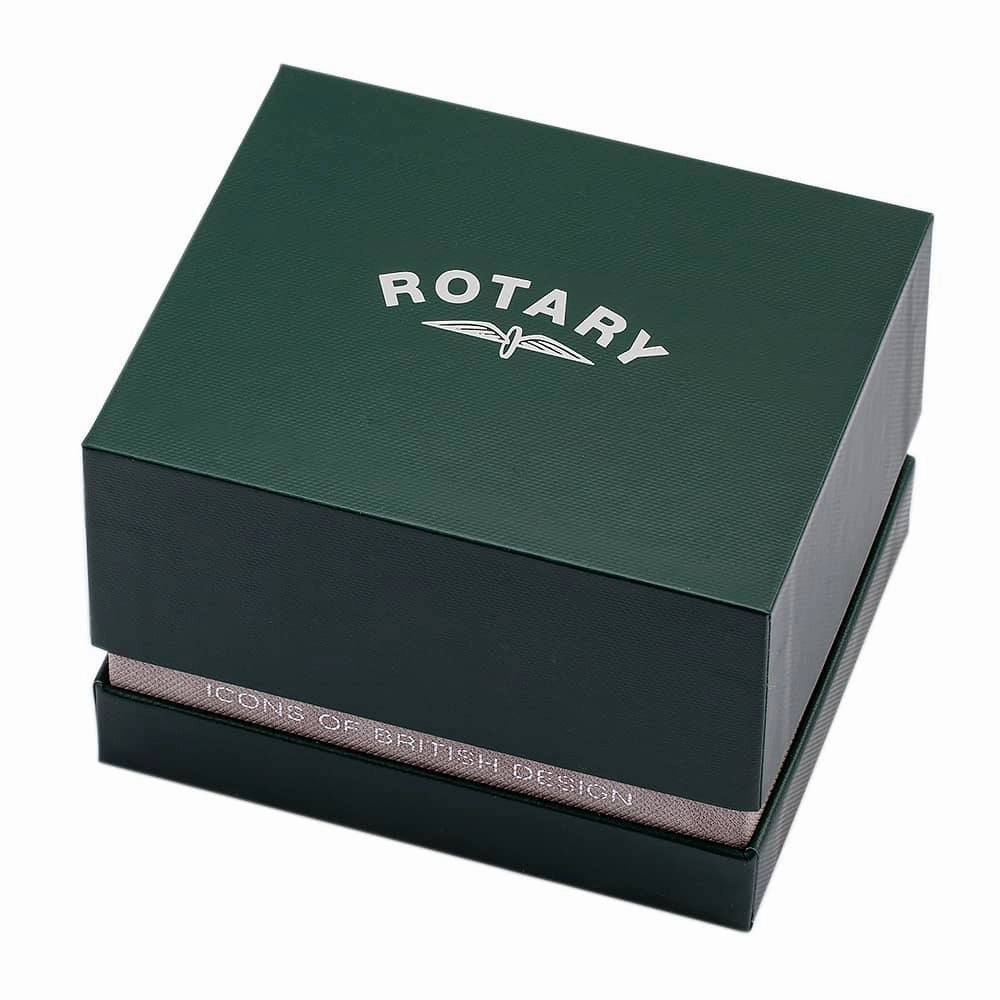 Rotary Ultra Slim Diamond Set Ladies Watch LB08014/41/D