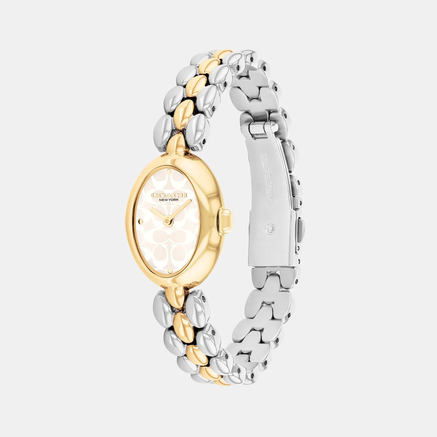 Sammy Women Quartz White Dial Stainless Steel Watch 14504419