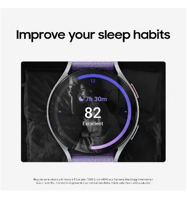 SAMSUNG GALAXY WATCH 6 44MM SMARTWATCH GRAPHITE