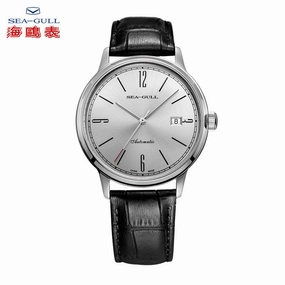 seagull Couple watch automatic mechanical watches vintage watch Water-proof Business watch Thin and light Simple watch D819.637