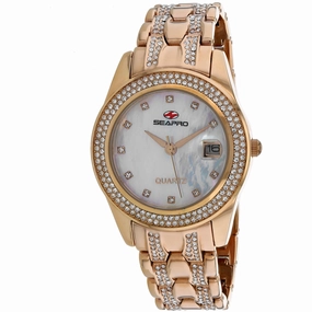 Seapro Women's Watch - Intrigue White Mother of Pearl Dial Bracelet | SP0010