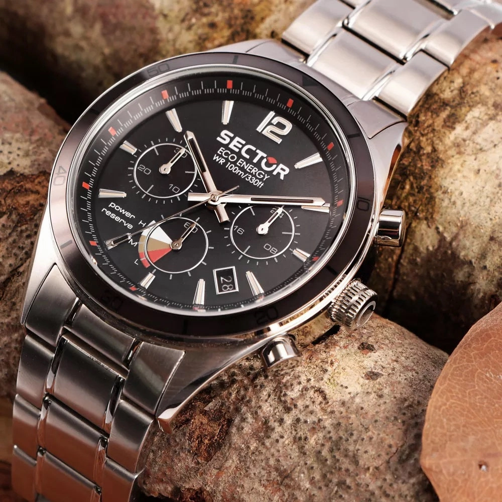 Sector 770 Solar Silver Chronograph Watch R3273616008