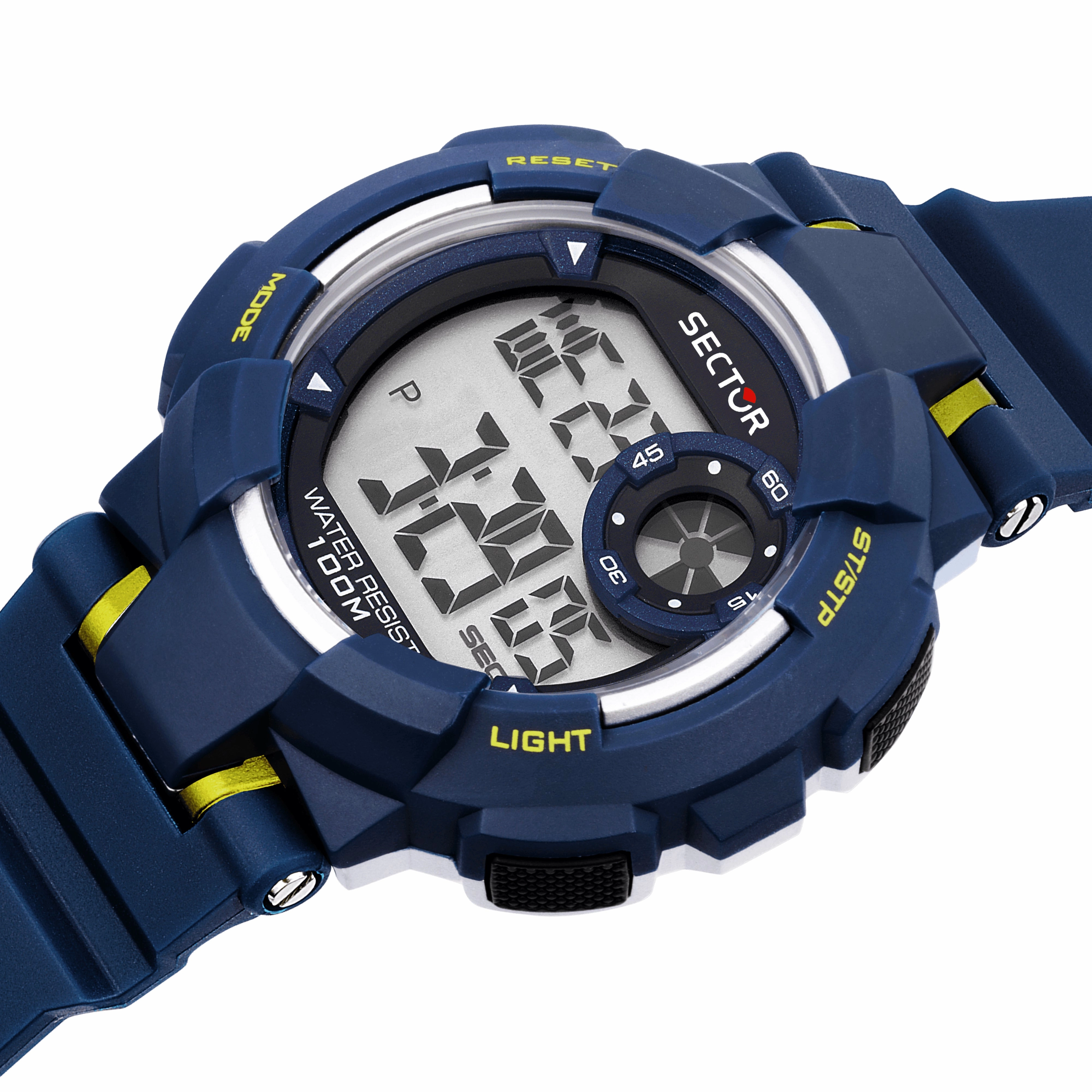 Sector Ex-36 Blue Digital Watch R3251283002