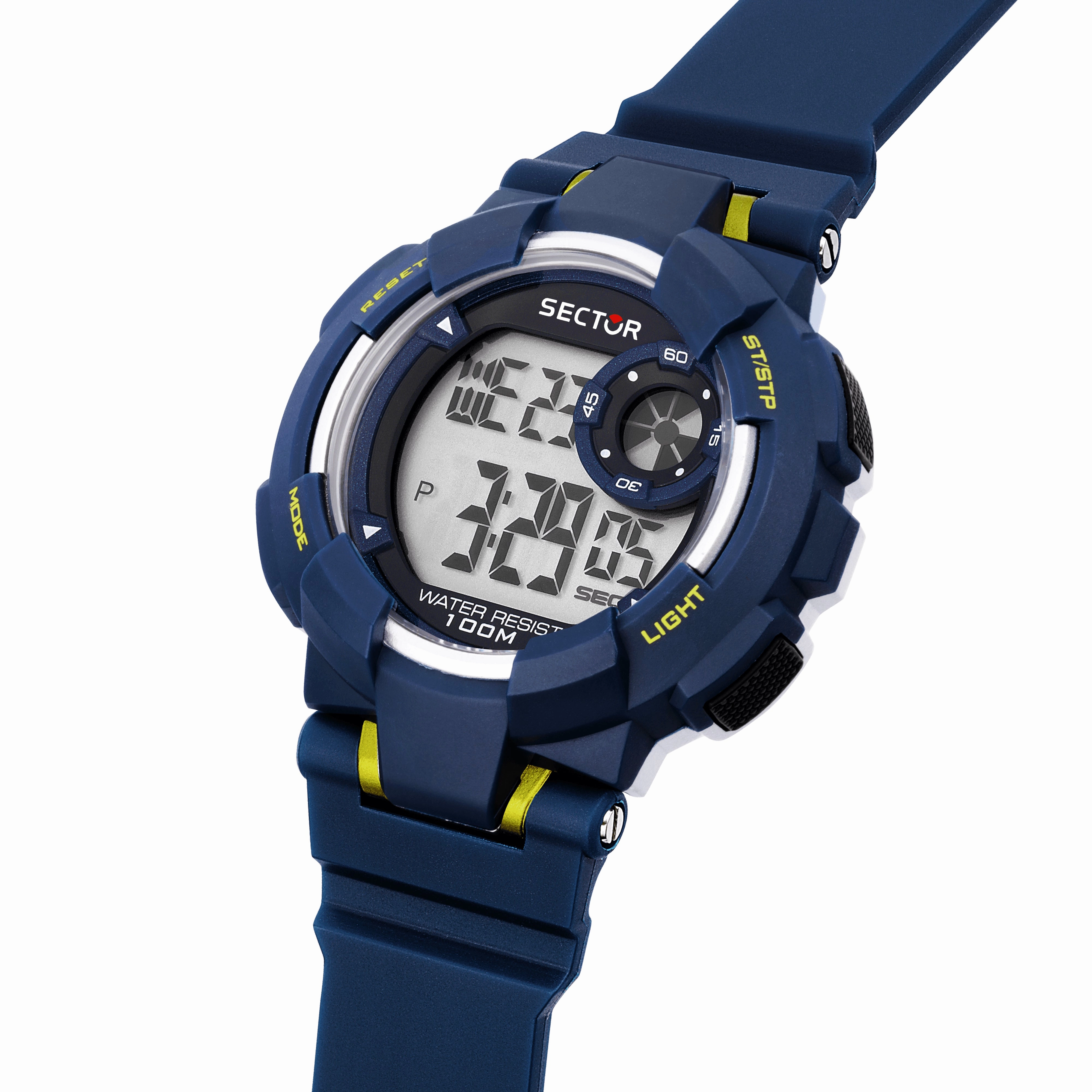 Sector Ex-36 Blue Digital Watch R3251283002
