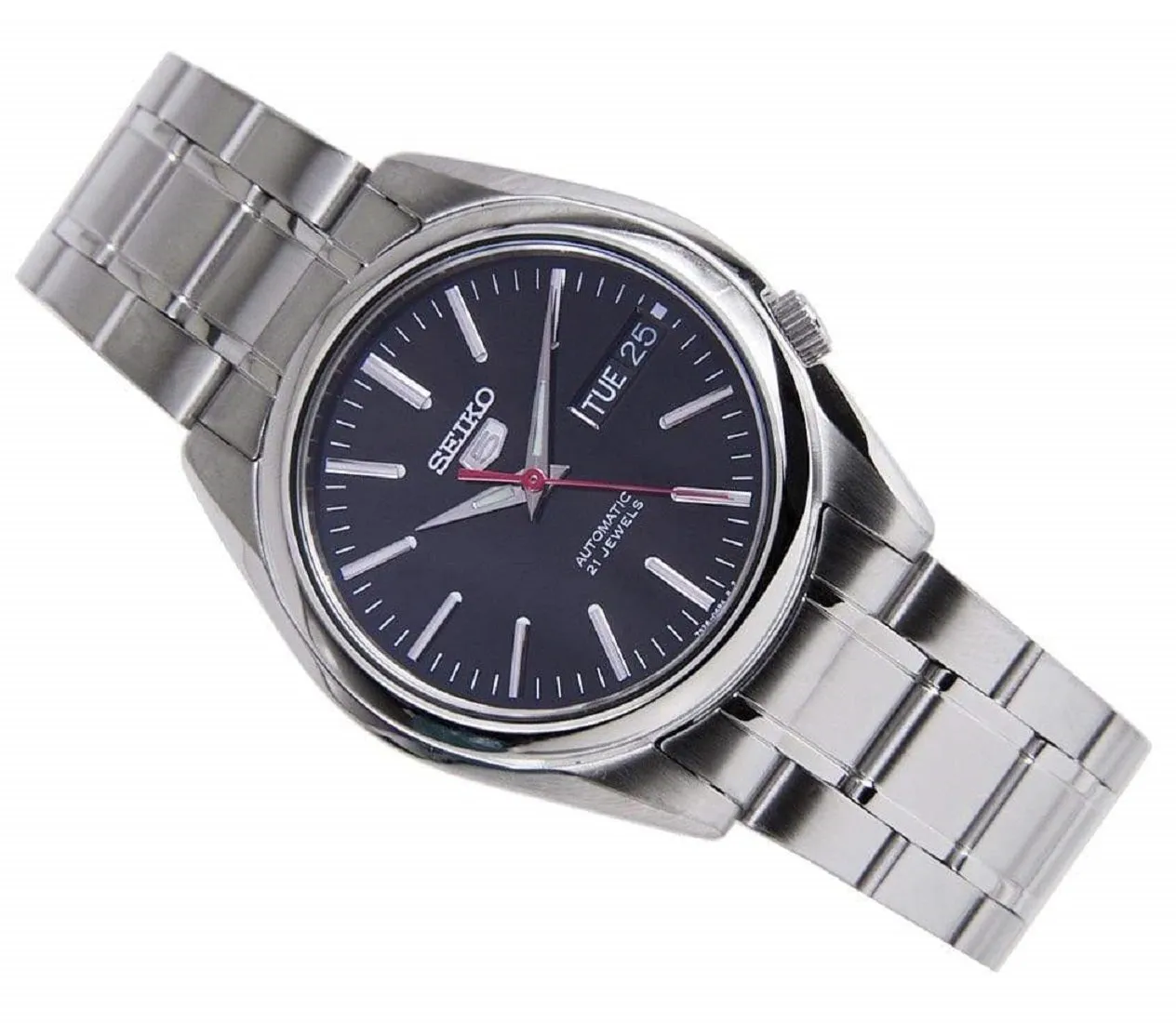Seiko 5 Sports SNKL45K1 Silver Stainless Automatic Watch for Men