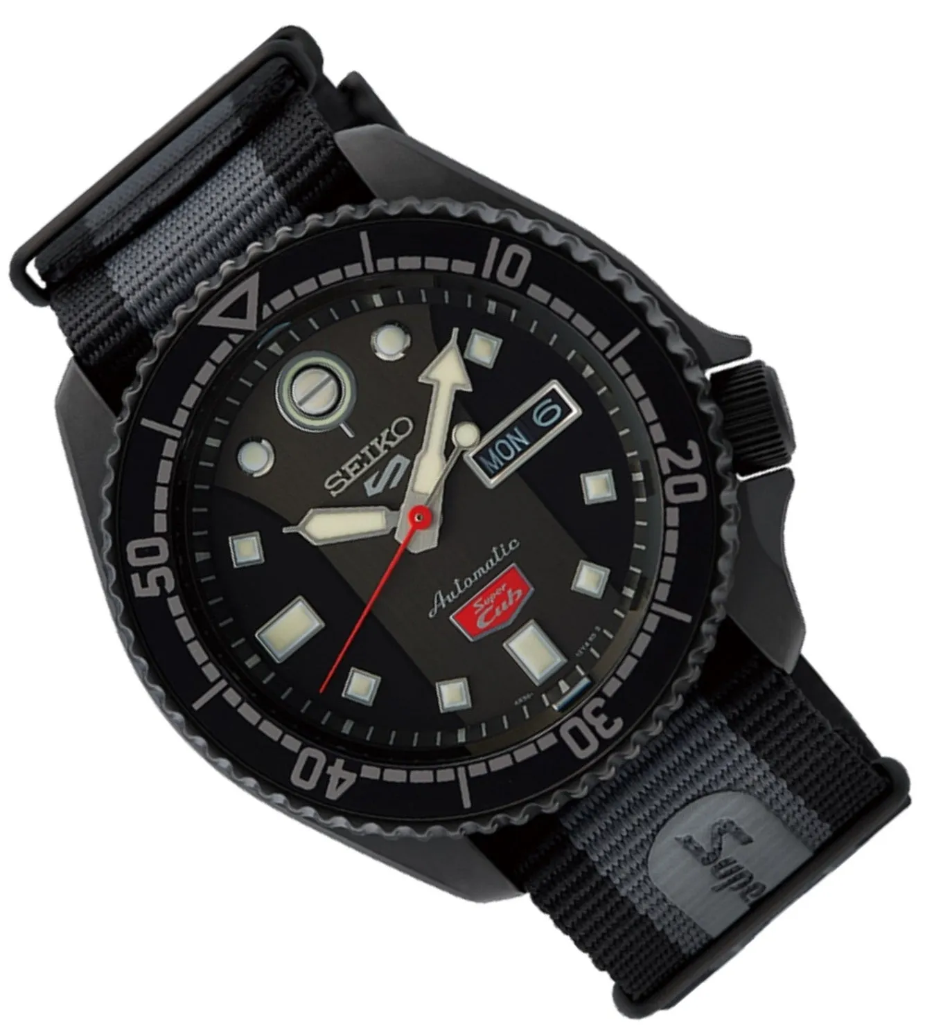 Seiko 5 SRPJ75K1 Sports Honda Super Cub Limited Edition Automatic Watch