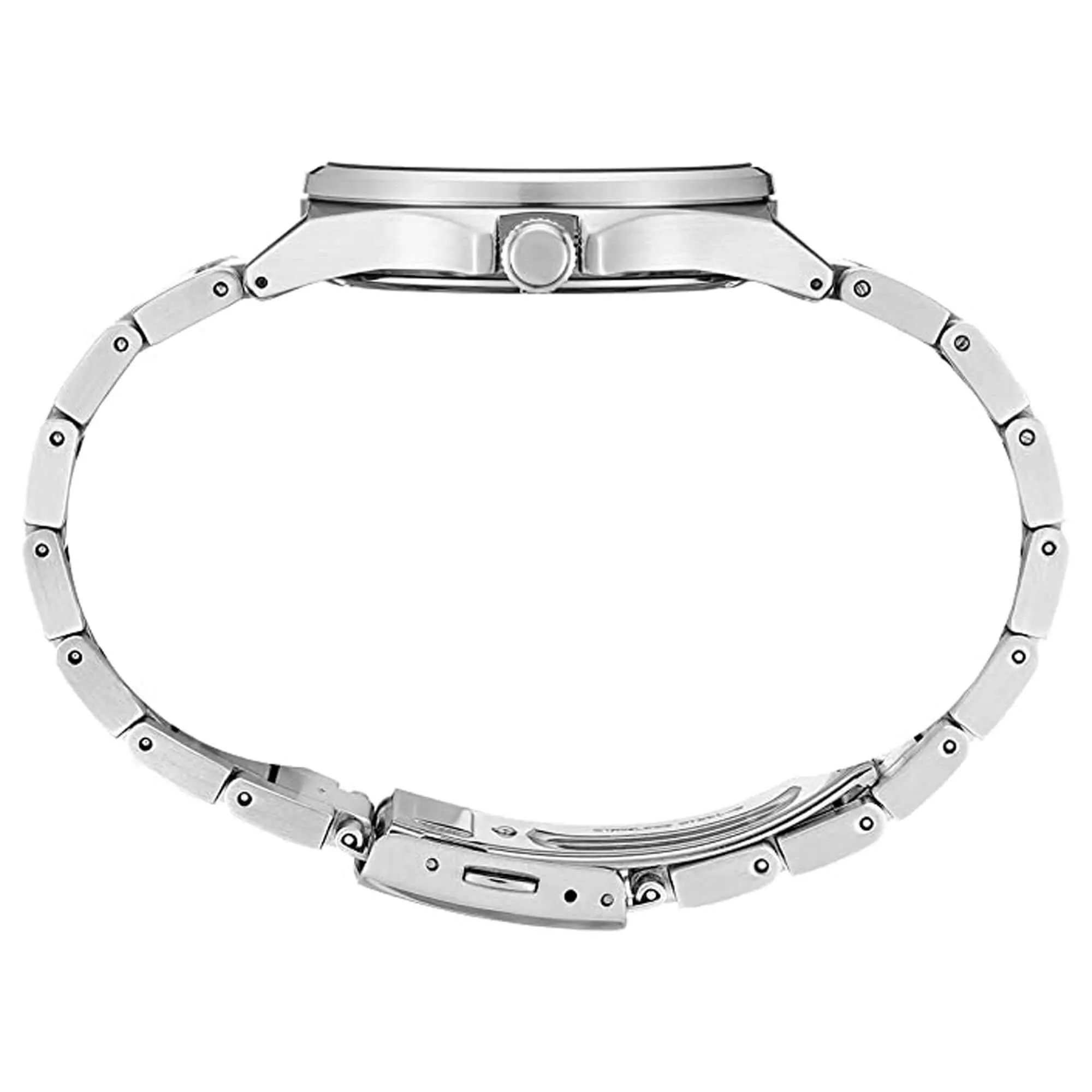 Seiko Men's Quartz Watch - Essentials Black Dial Stainless Steel Bracelet | SUR505P1